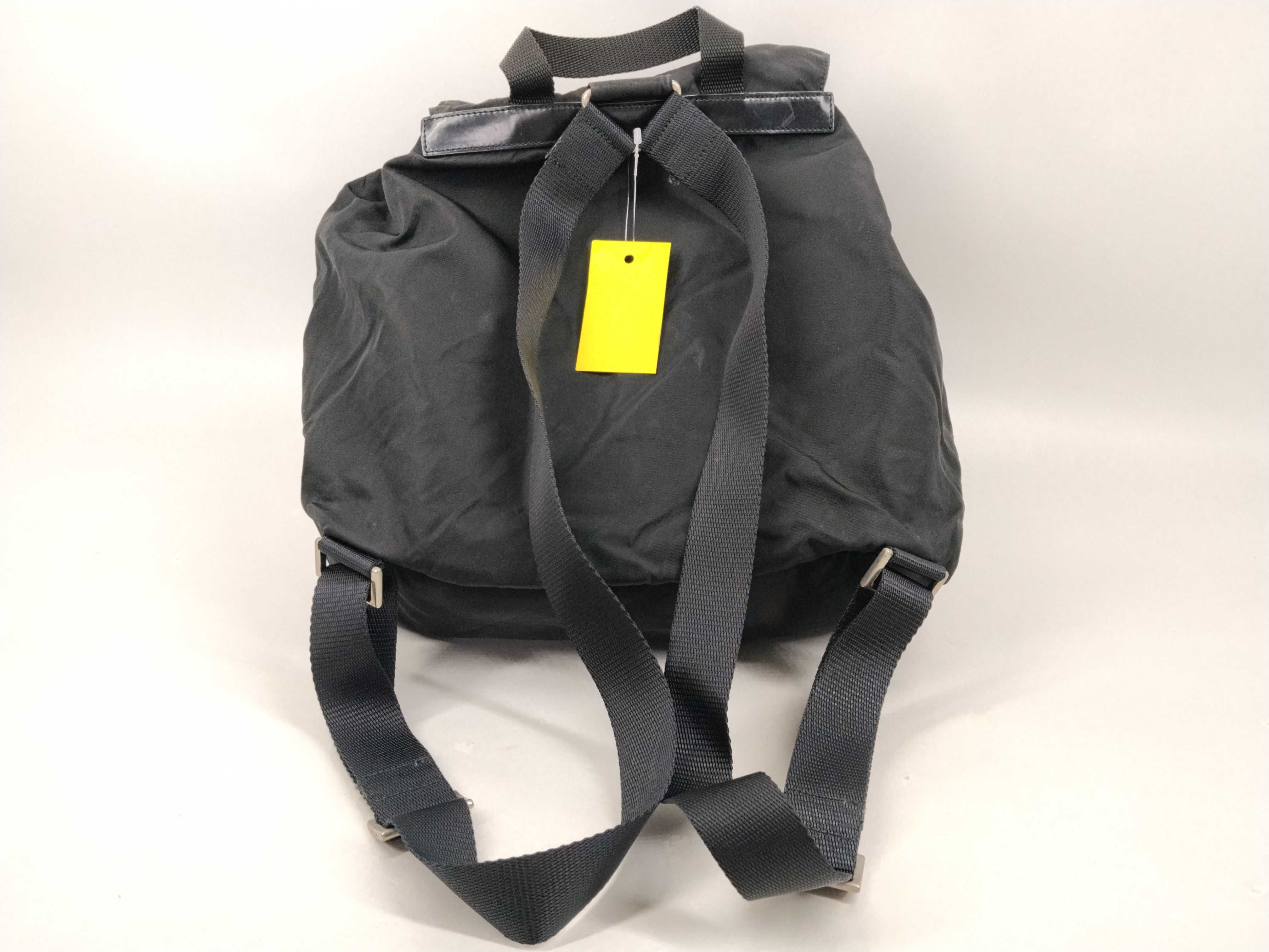 Nylon Backpack with Double Pockets — view 4