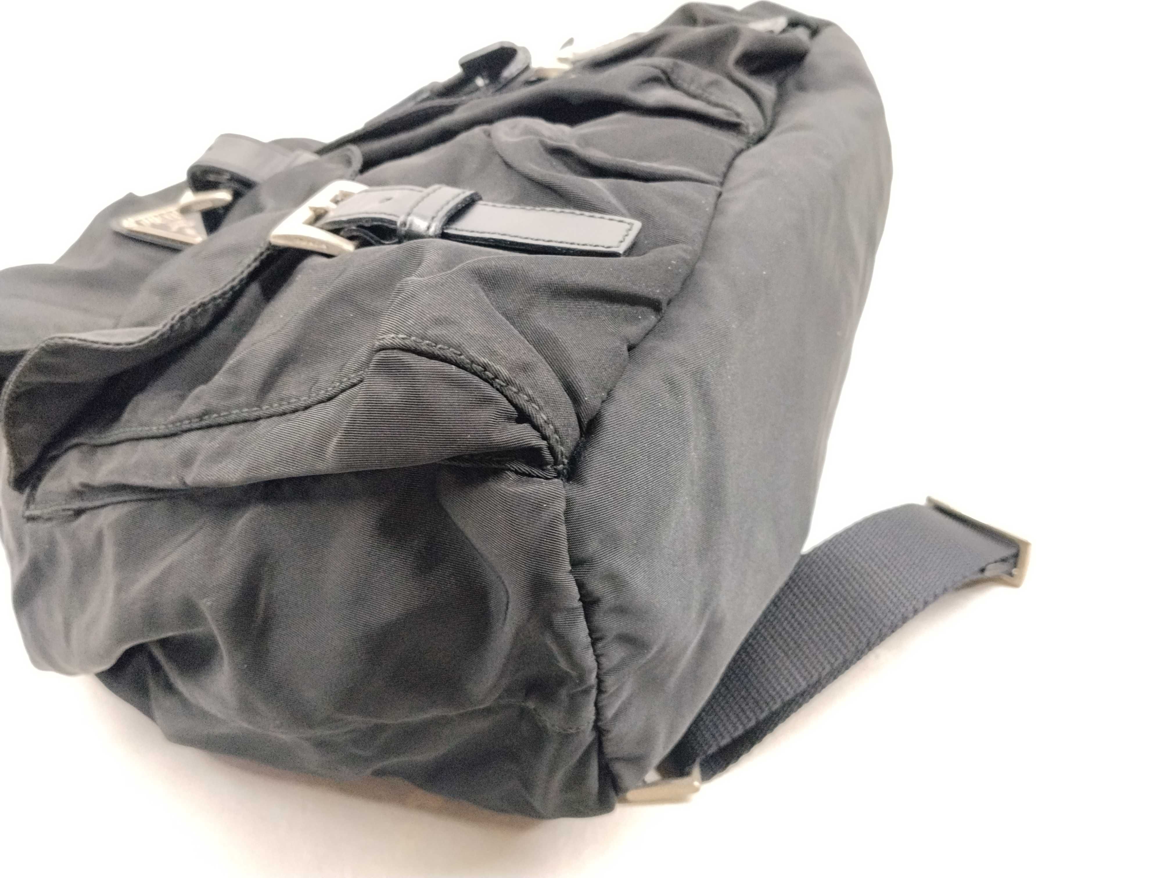 Nylon Backpack with Double Pockets — view 6