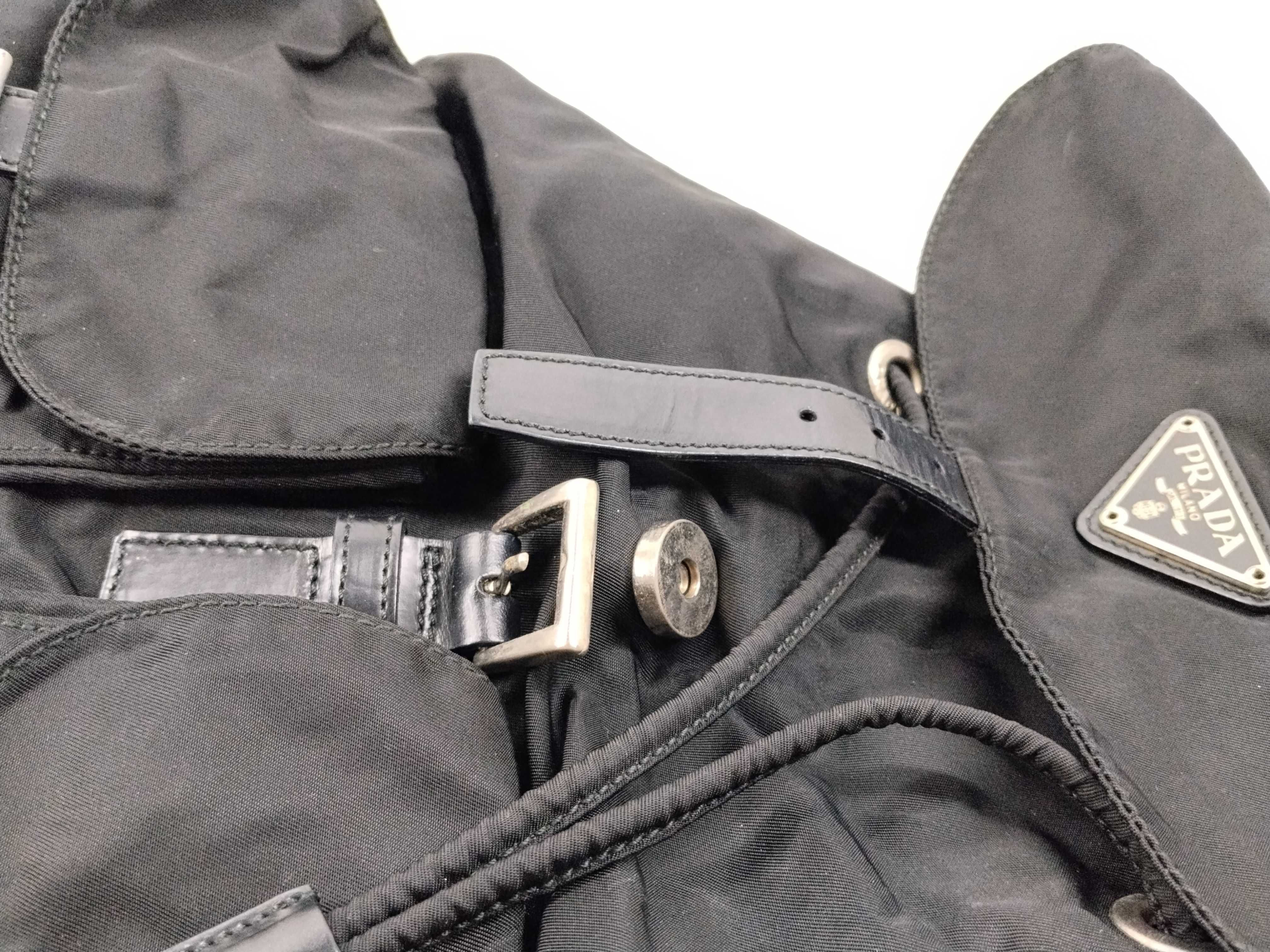 Nylon Backpack with Double Pockets — view 9