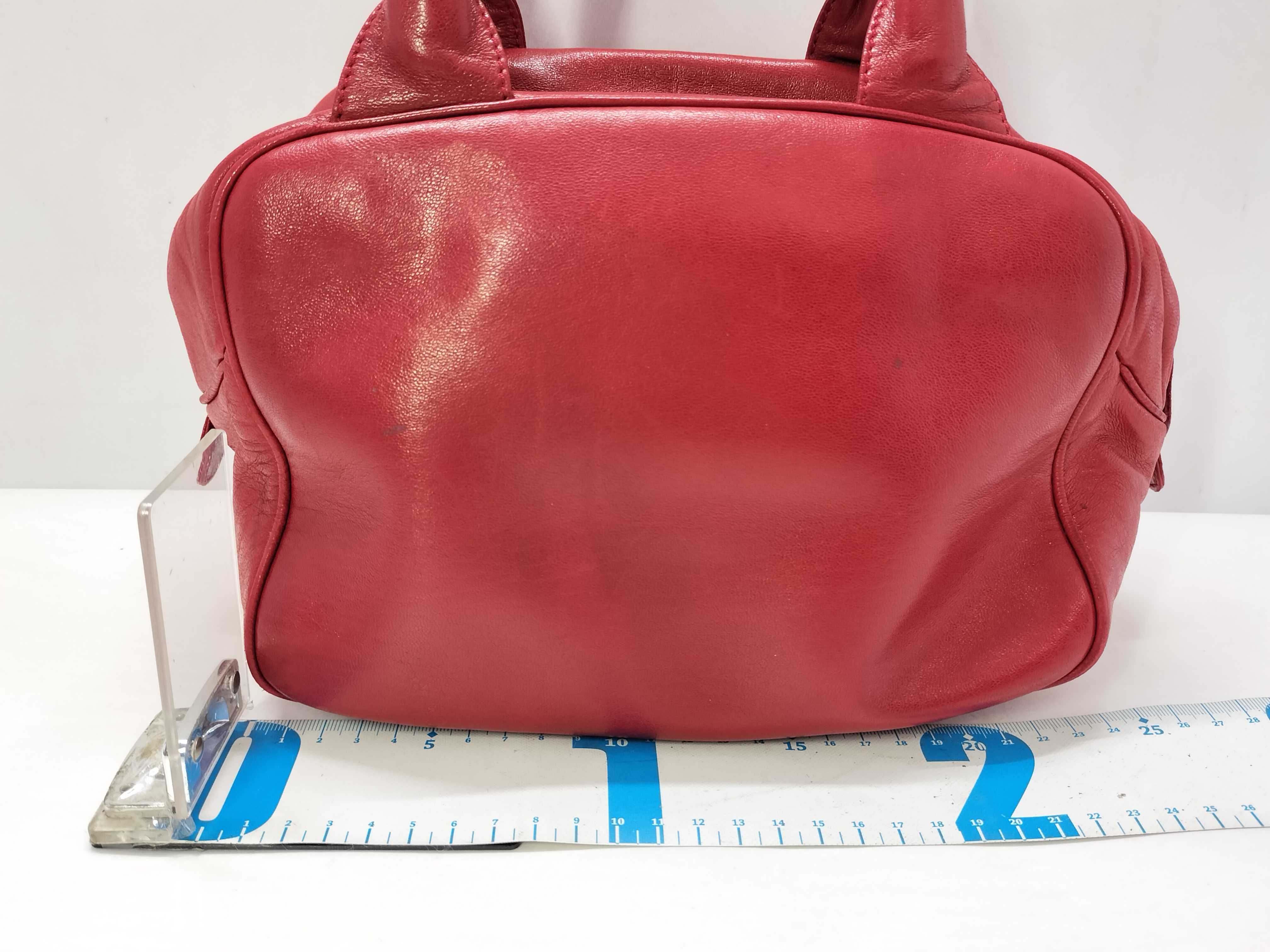 handbag, leather, red, CD logo. — view 2