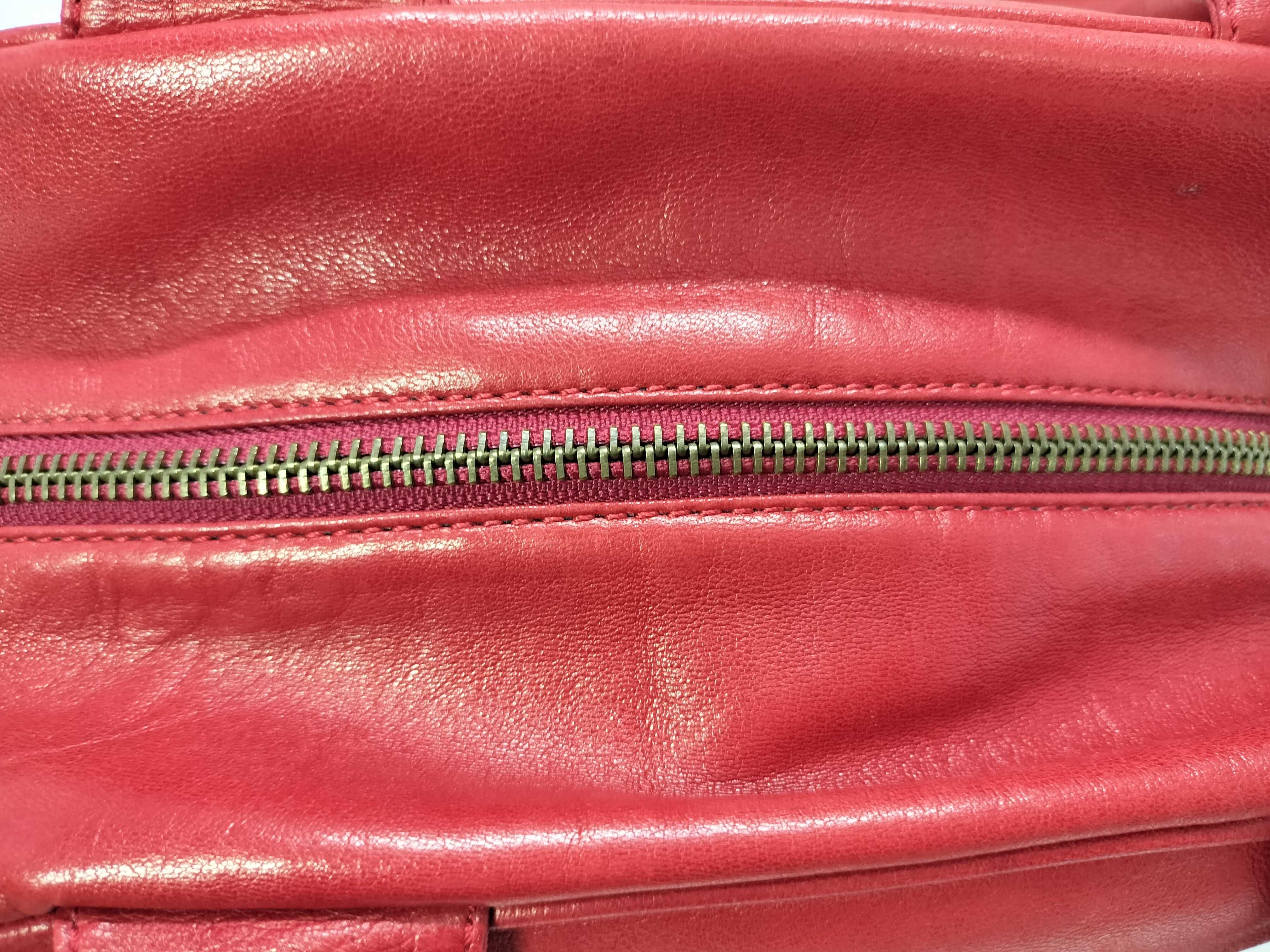 handbag, leather, red, CD logo. — view 6