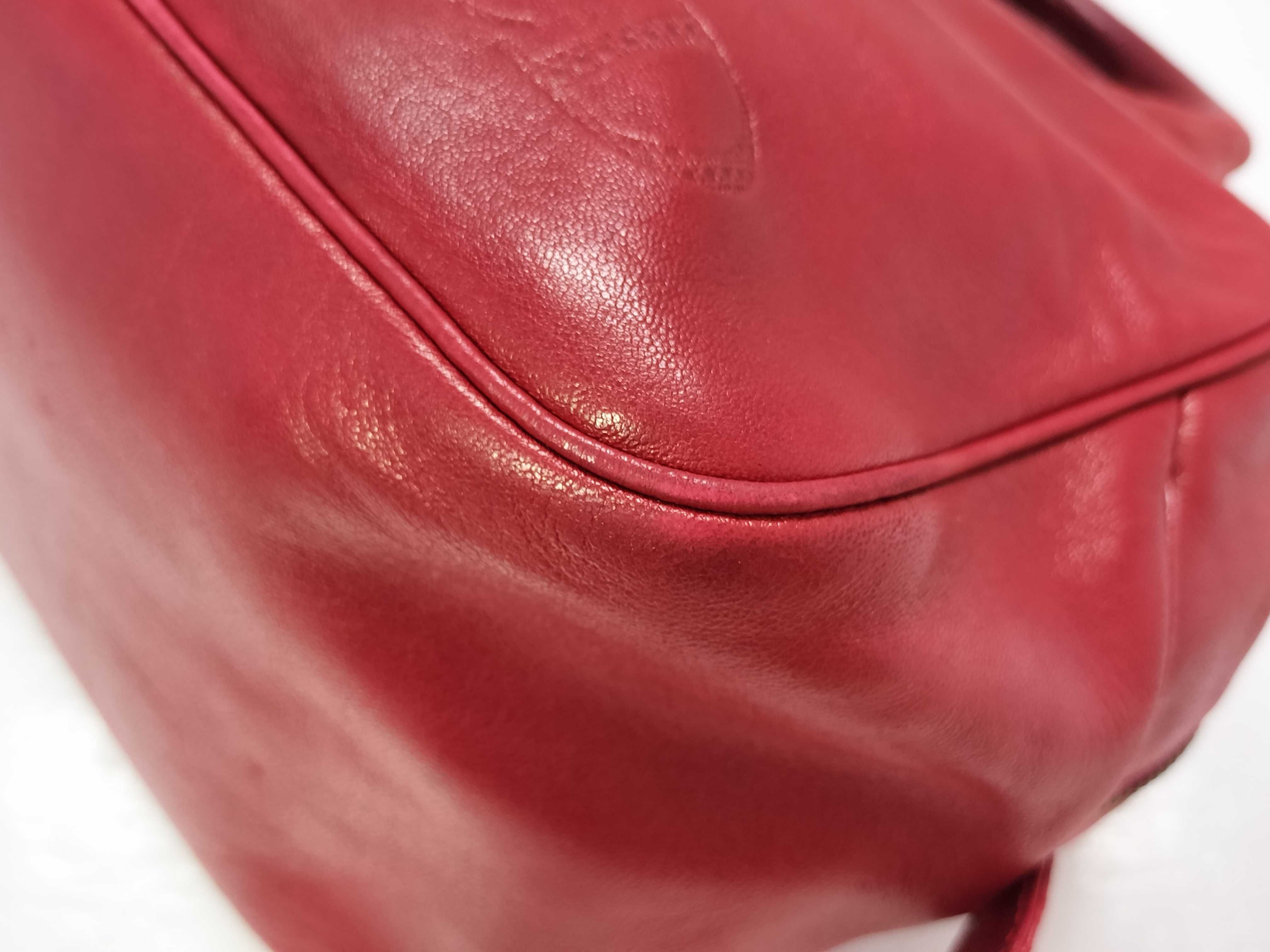 handbag, leather, red, CD logo. — view 7