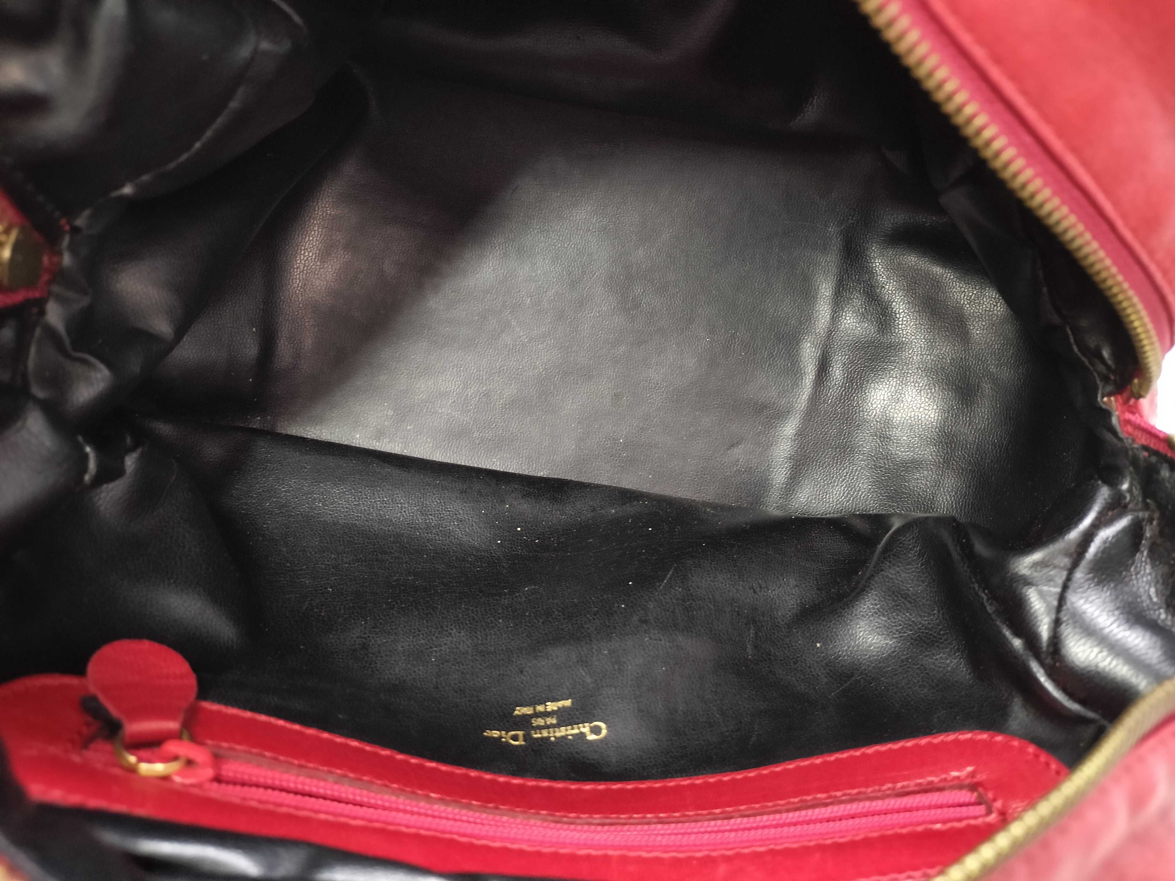 handbag, leather, red, CD logo. — view 8
