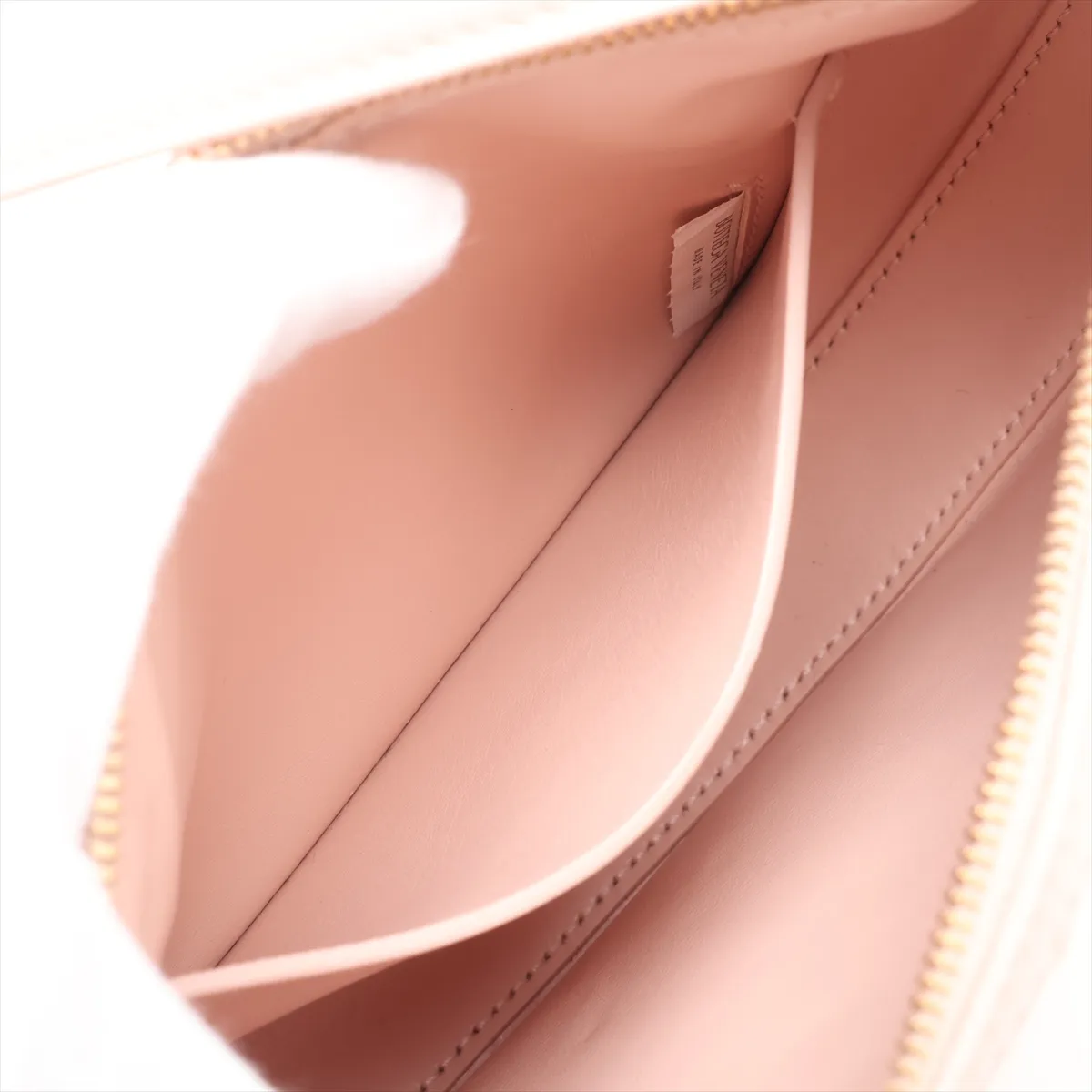 Intrecciato Leather Shoulder Bag, Pink — view 8