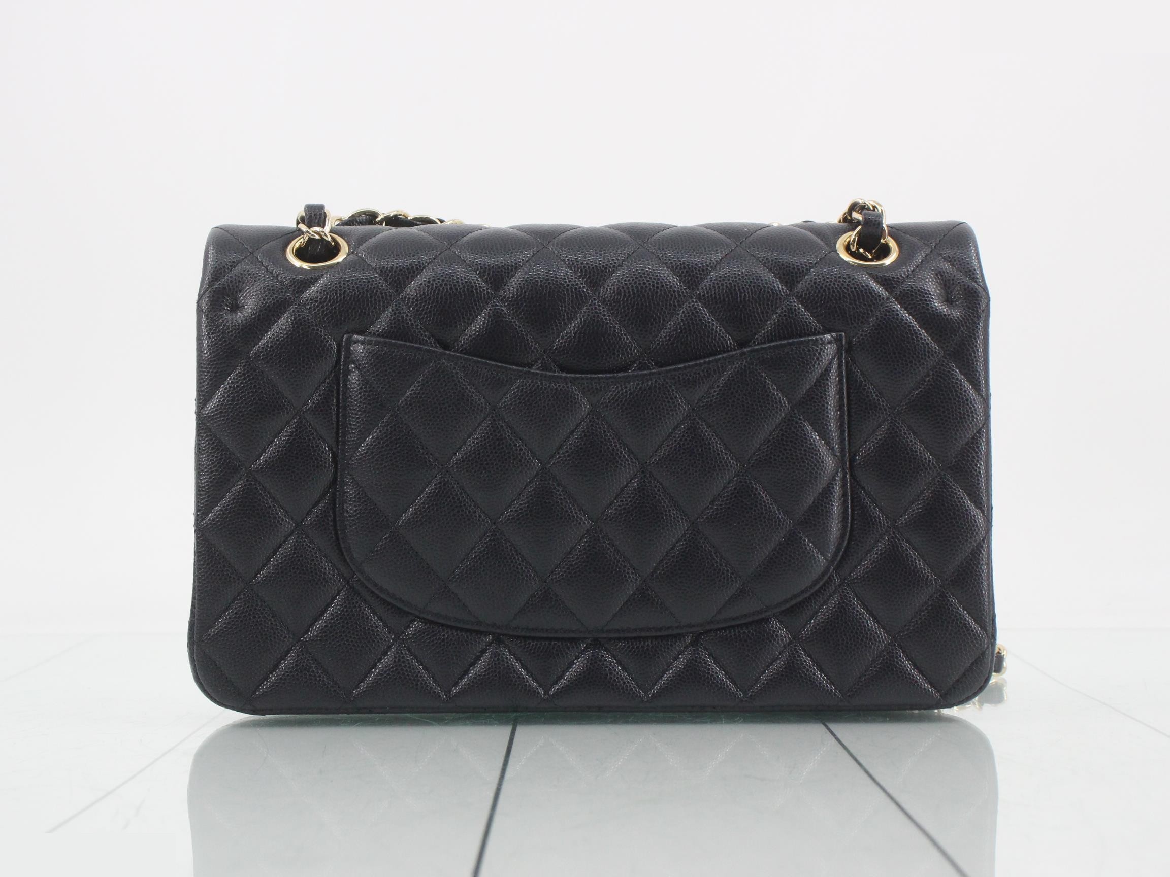 Double Flap Caviar Skin — view 2