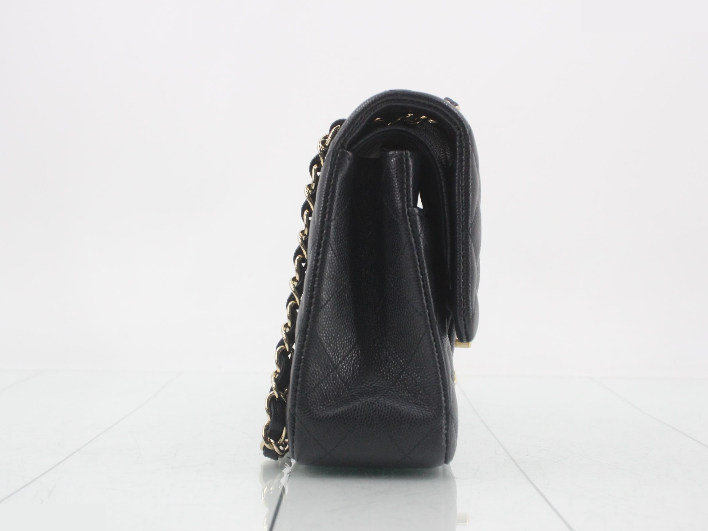 Double Flap Caviar Skin — view 4