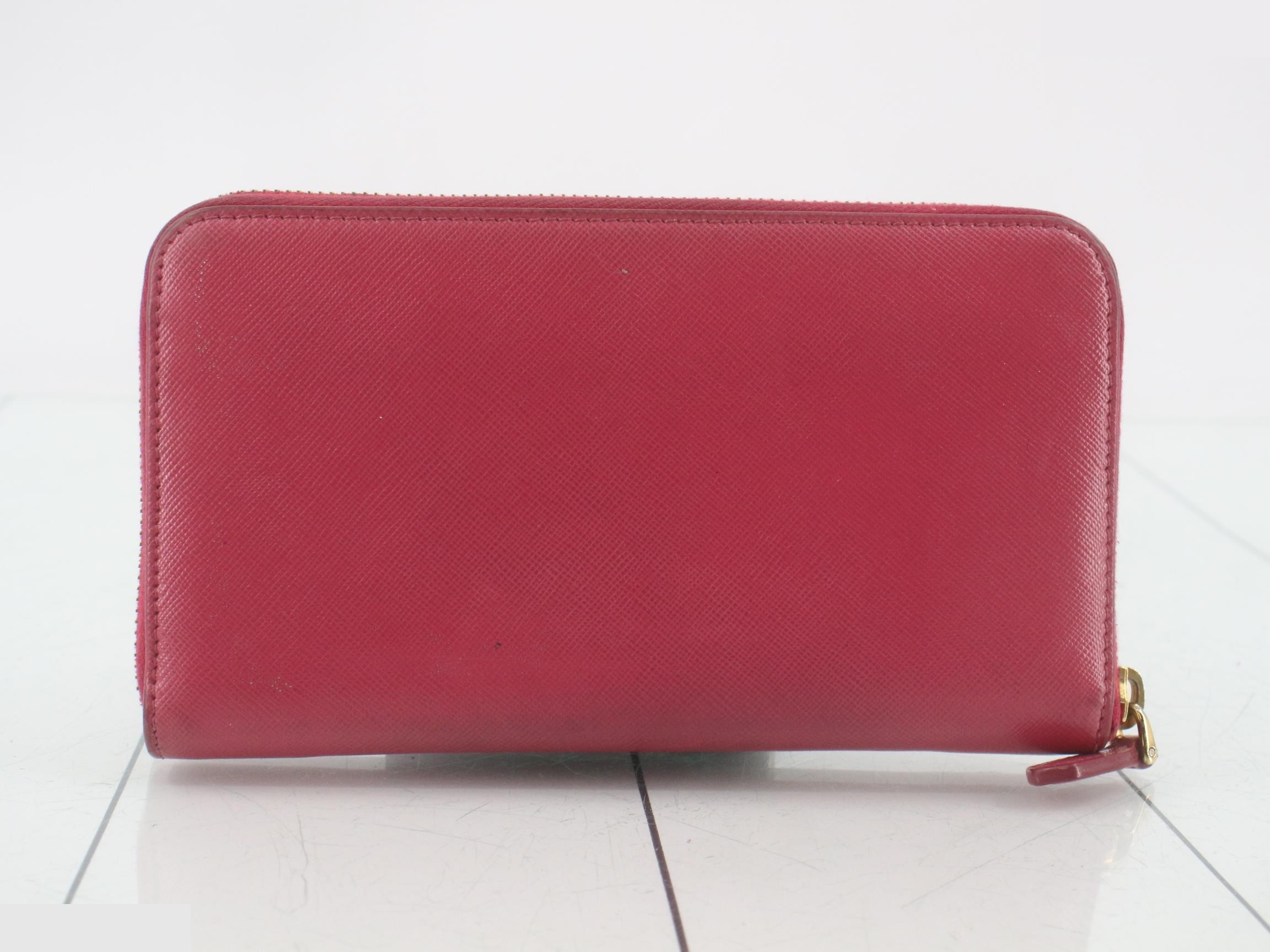 Saffiano long wallet — view 2