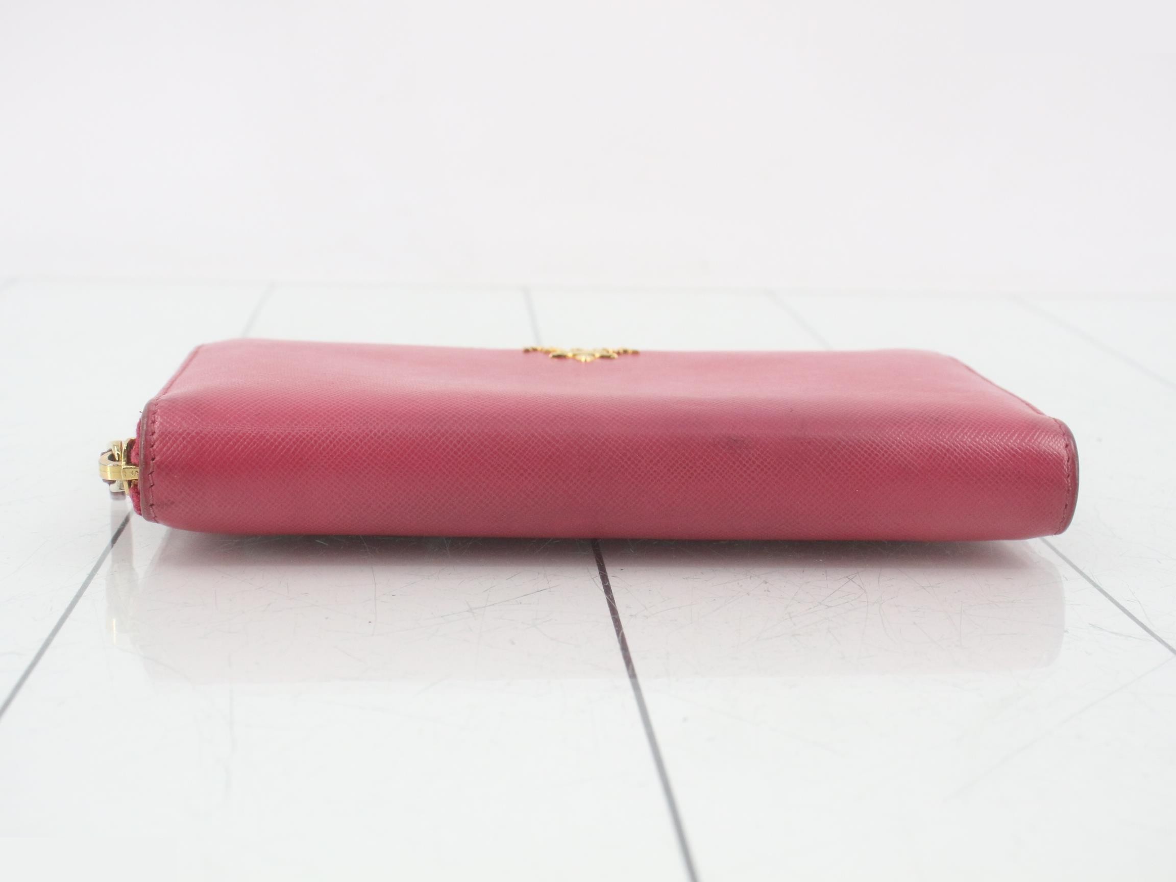 Saffiano long wallet — view 3