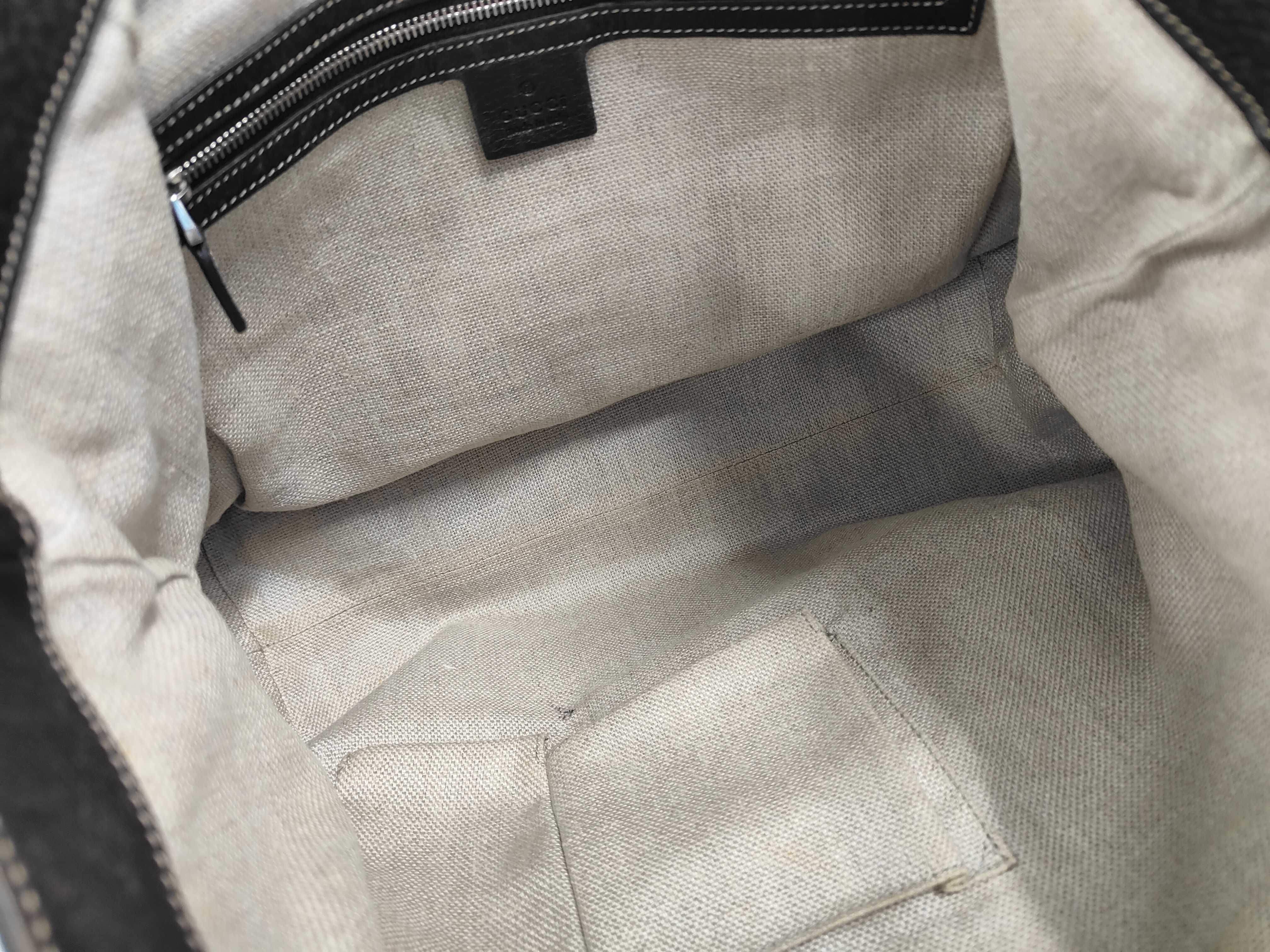GG Canvas Sherry Line Tote Bag Shoulder Bag — view 7