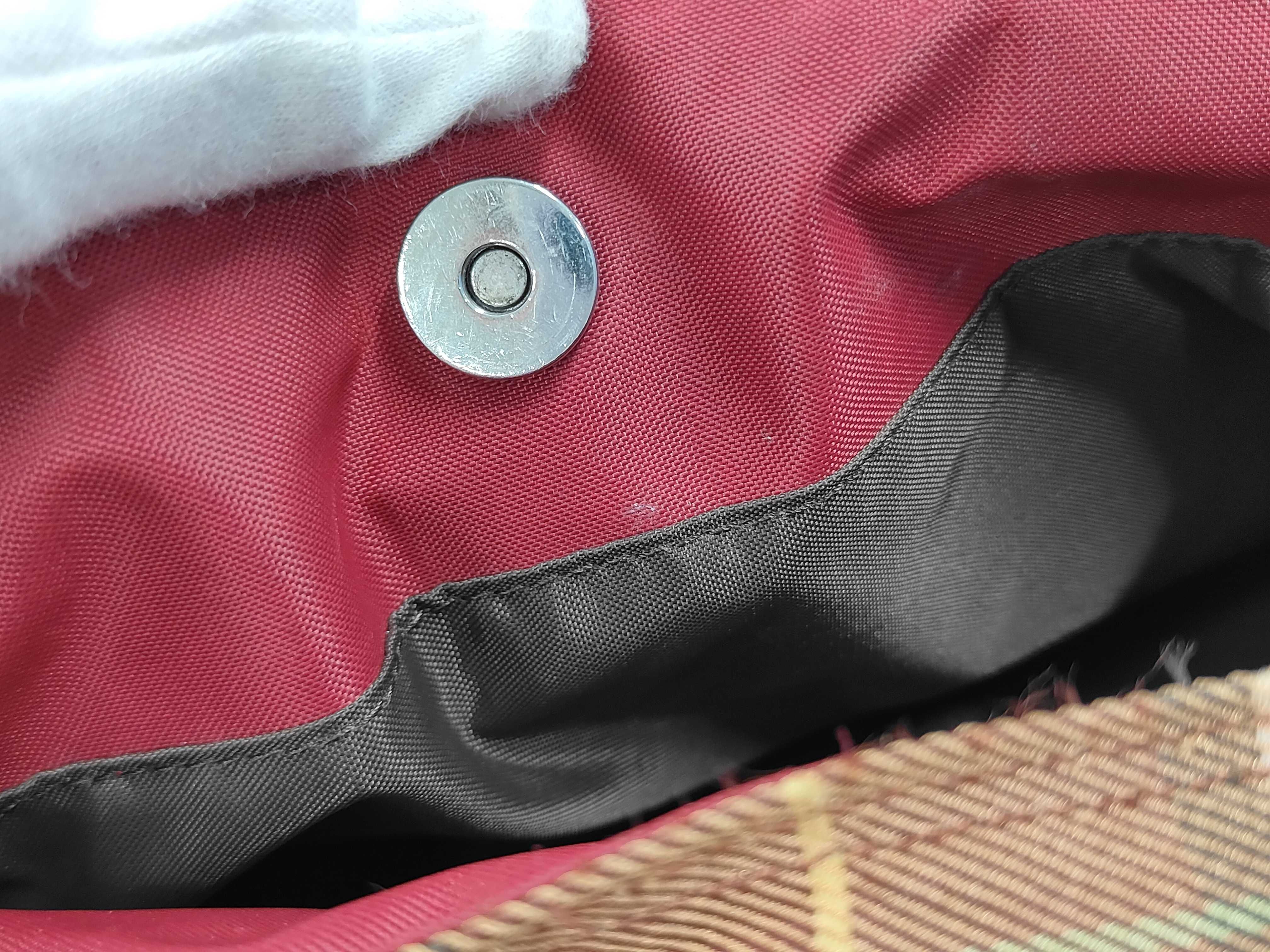 Blue Label Check Pattern Handbag — view 11
