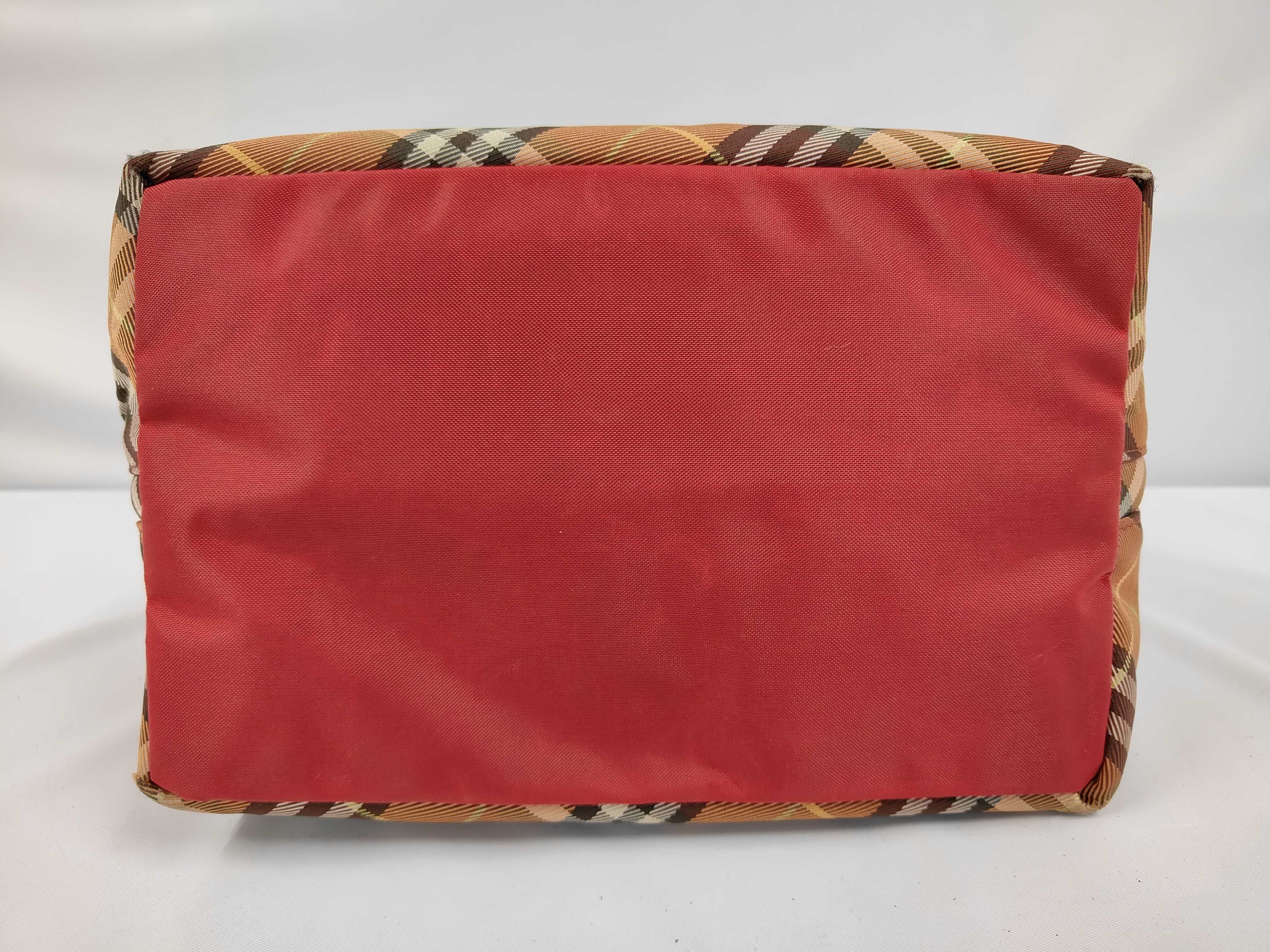 Blue Label Check Pattern Handbag — view 3