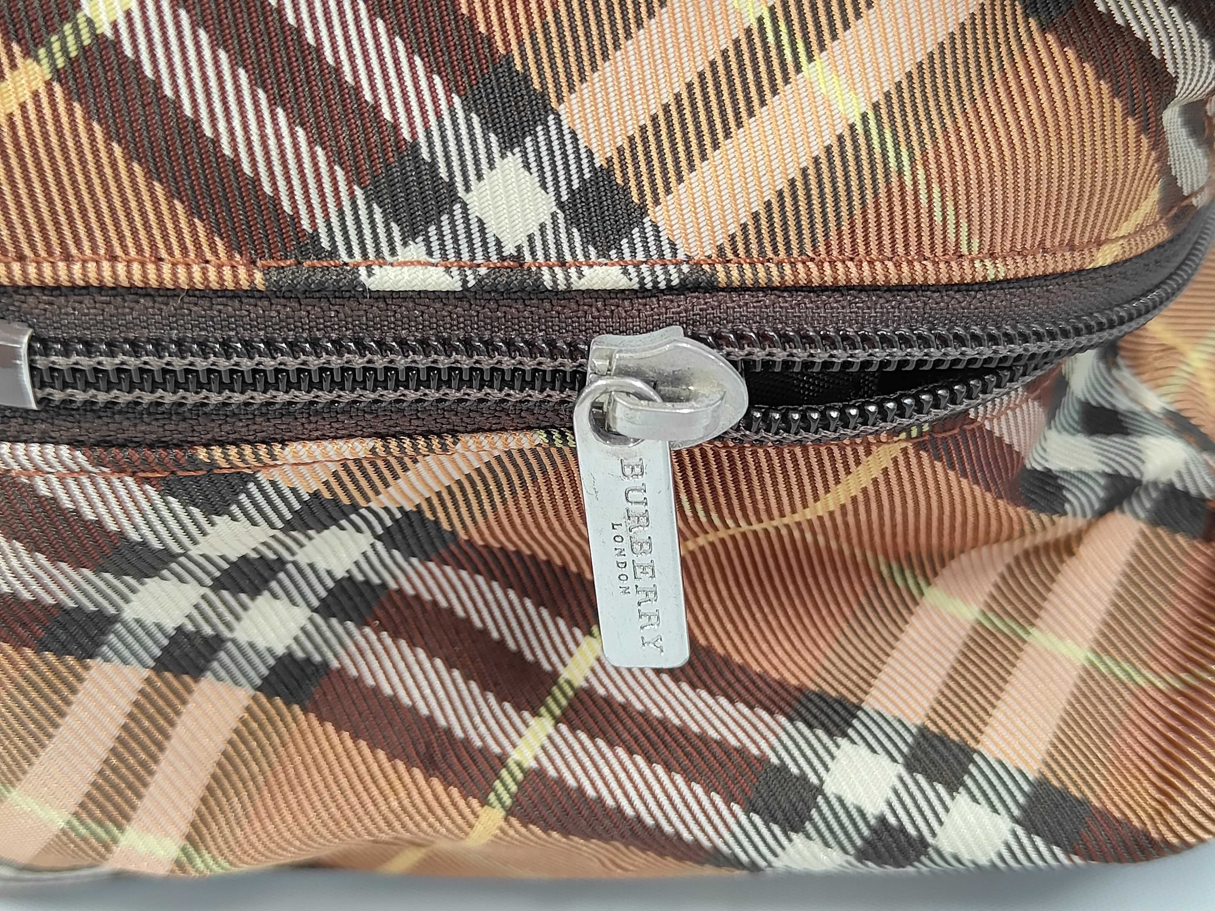 Blue Label Check Pattern Handbag — view 5