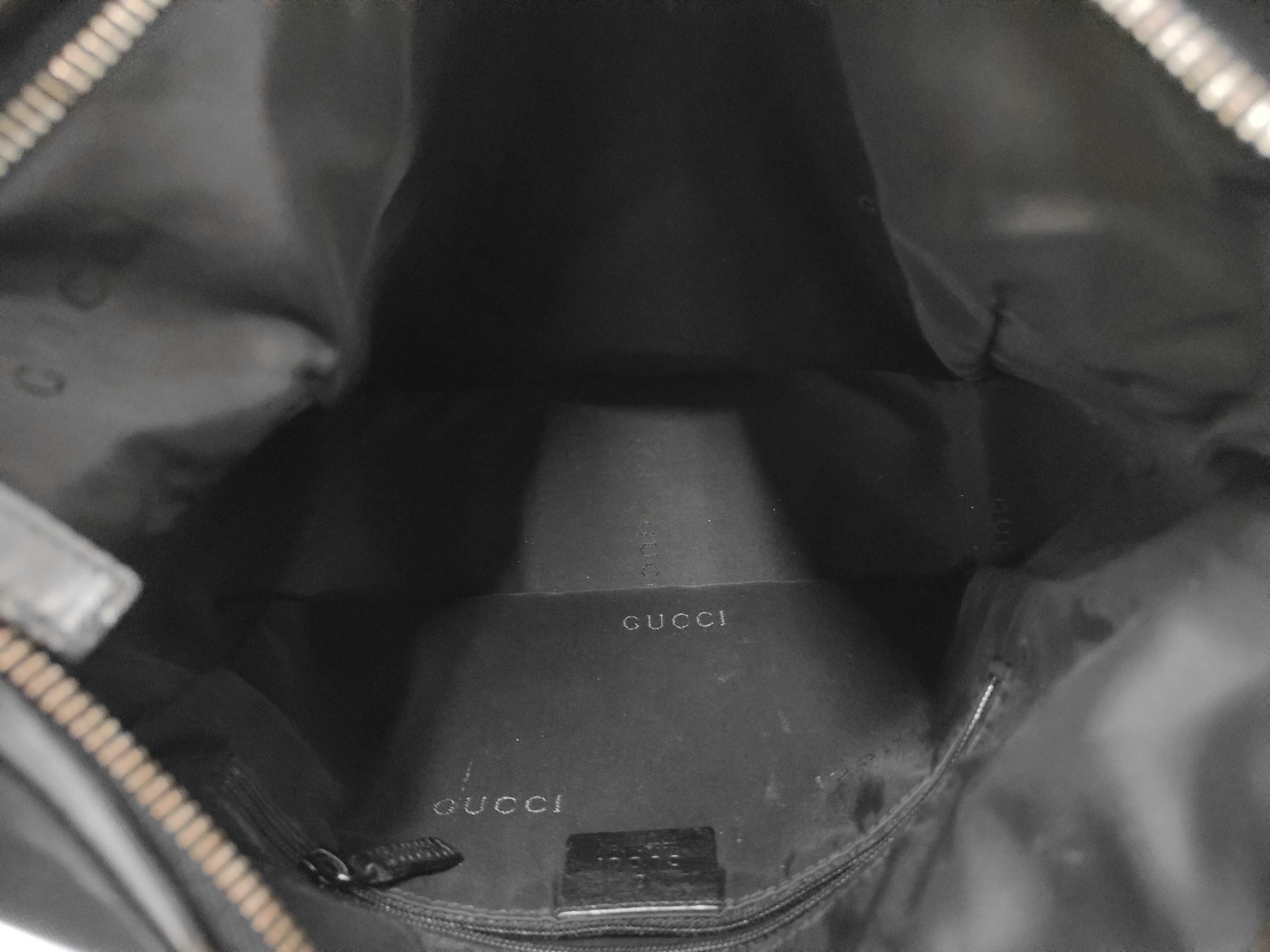 001.3766 Nylon x Leather Shoulder Bag with Dust Bag — view 8