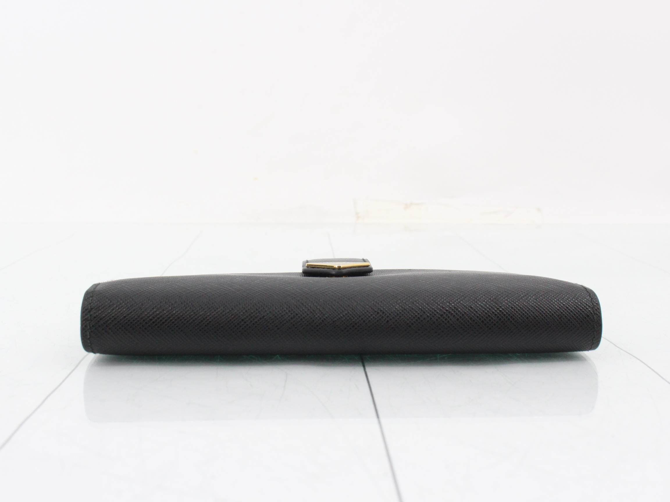 Saffiano long wallet — view 3