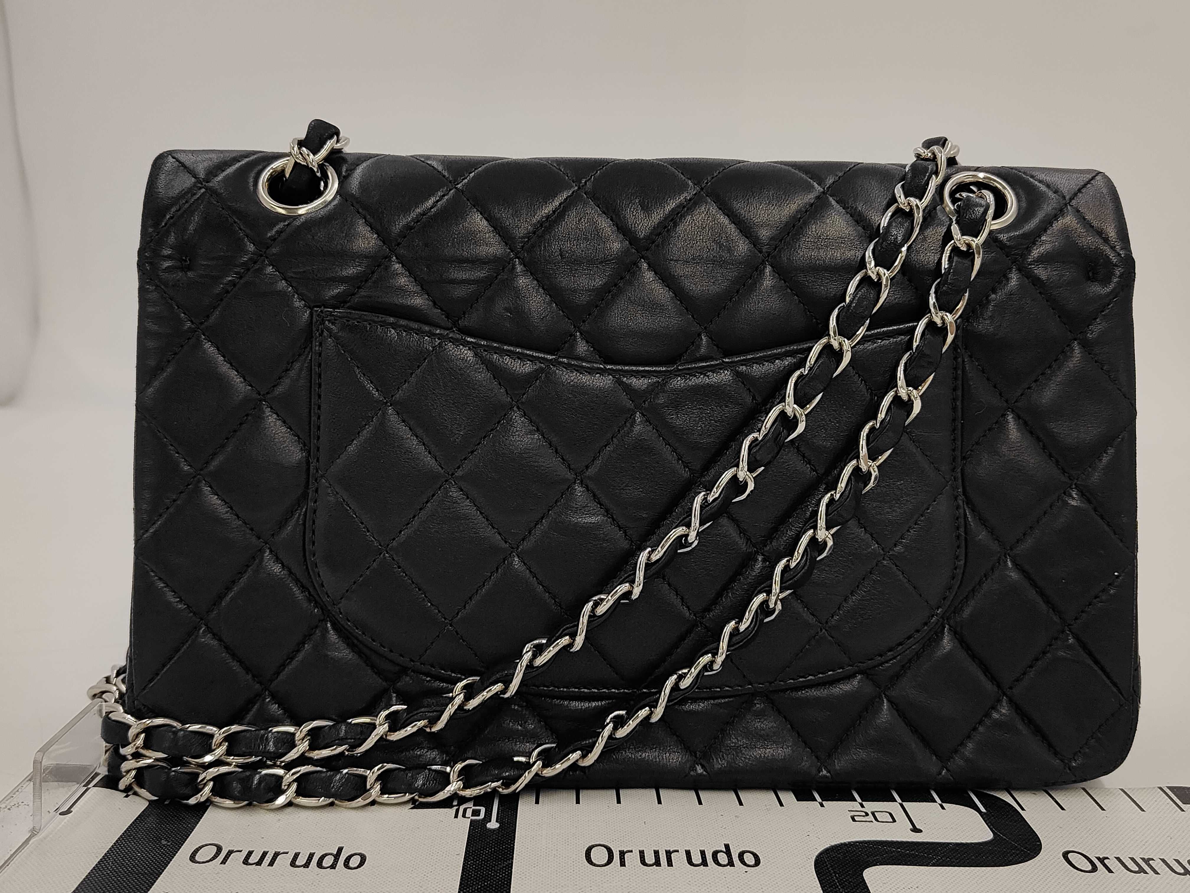 Matelassé Chain Lambskin Shoulder Bag — view 2