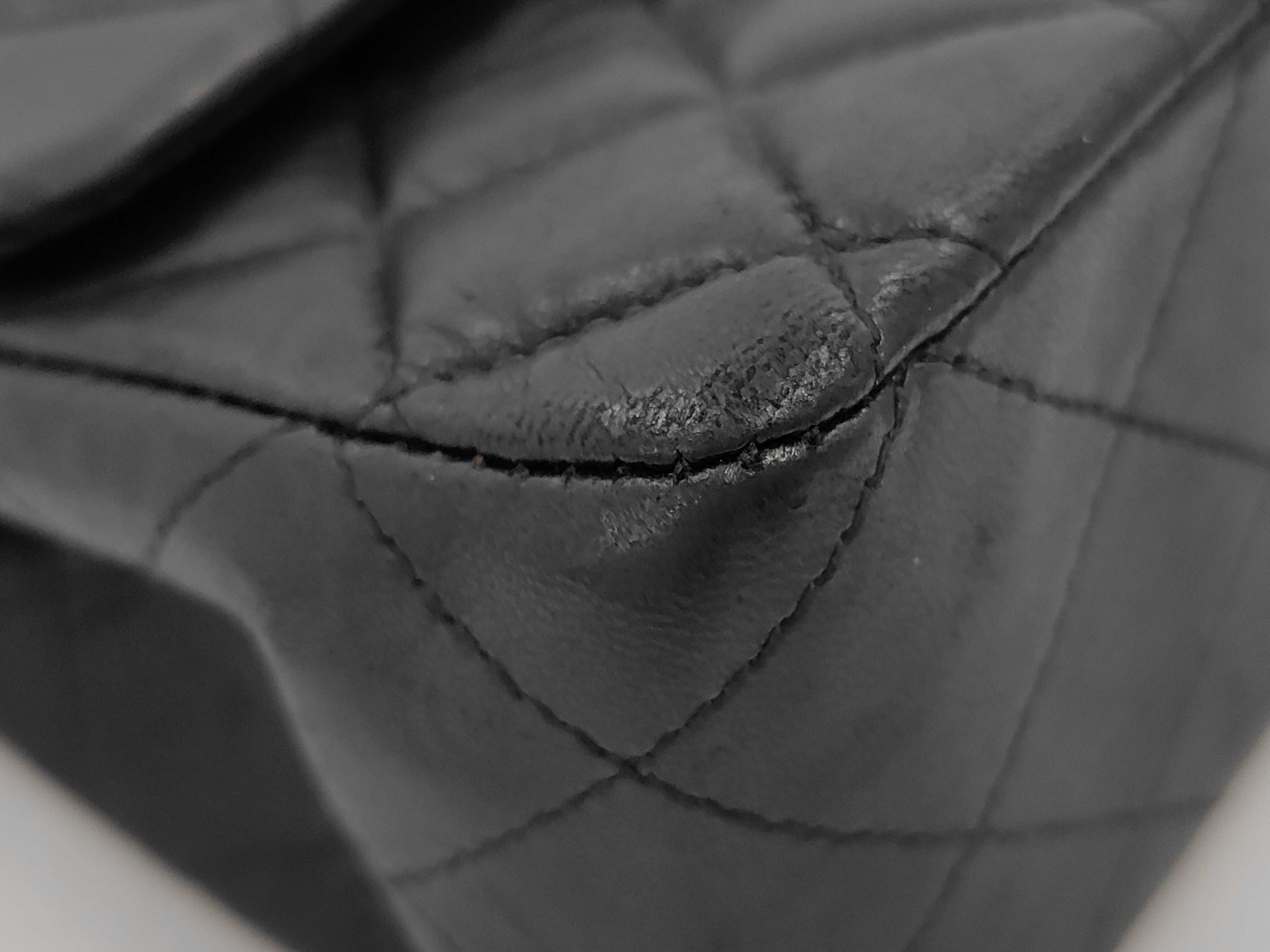 Matelassé Chain Lambskin Shoulder Bag — view 3