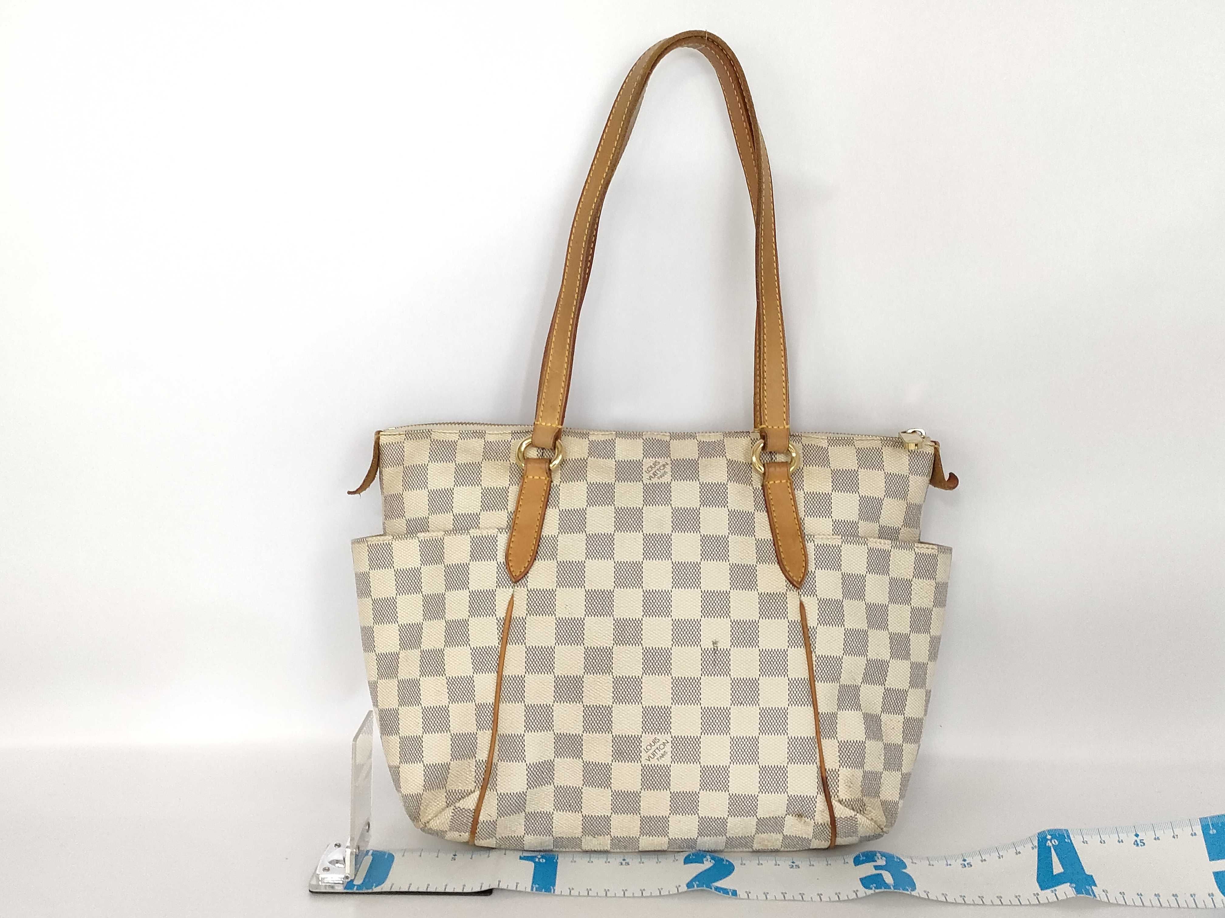 Damier Azur N51261 Totally PM Damier Azur Handbag Tote Bag — view 2