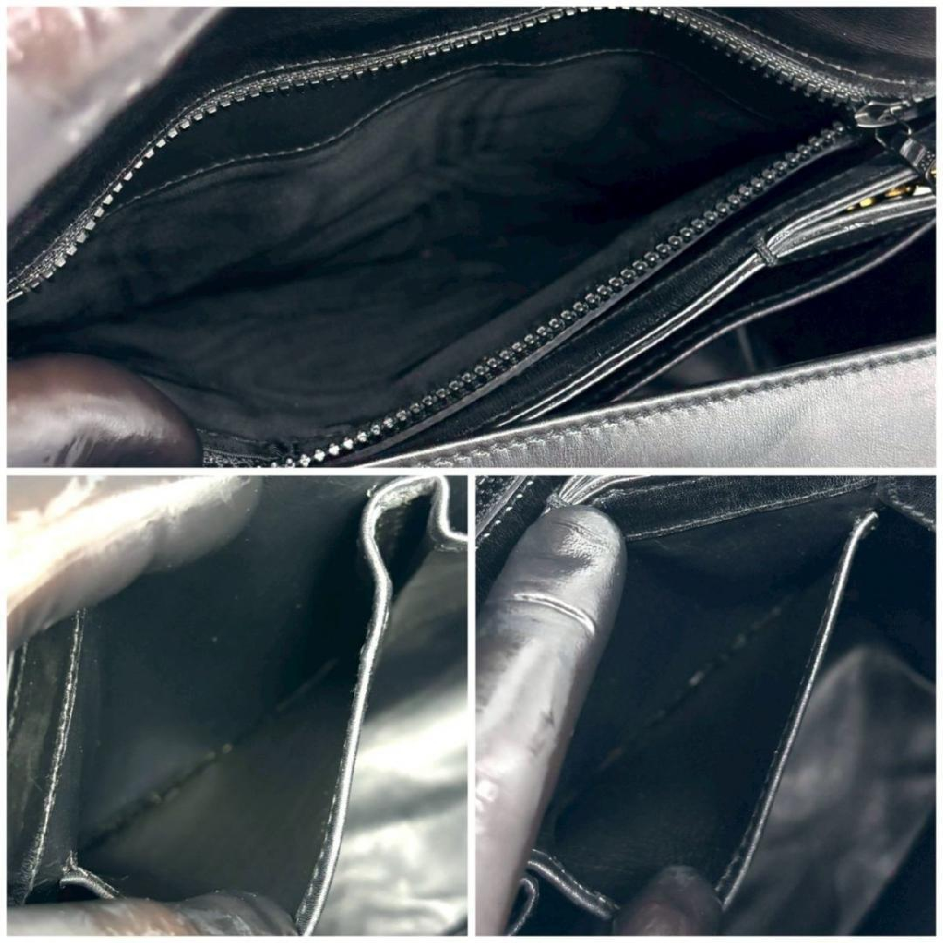One-Shoulder Square Leather Crest Old Gucci Women's Shoulder Bag — view 12