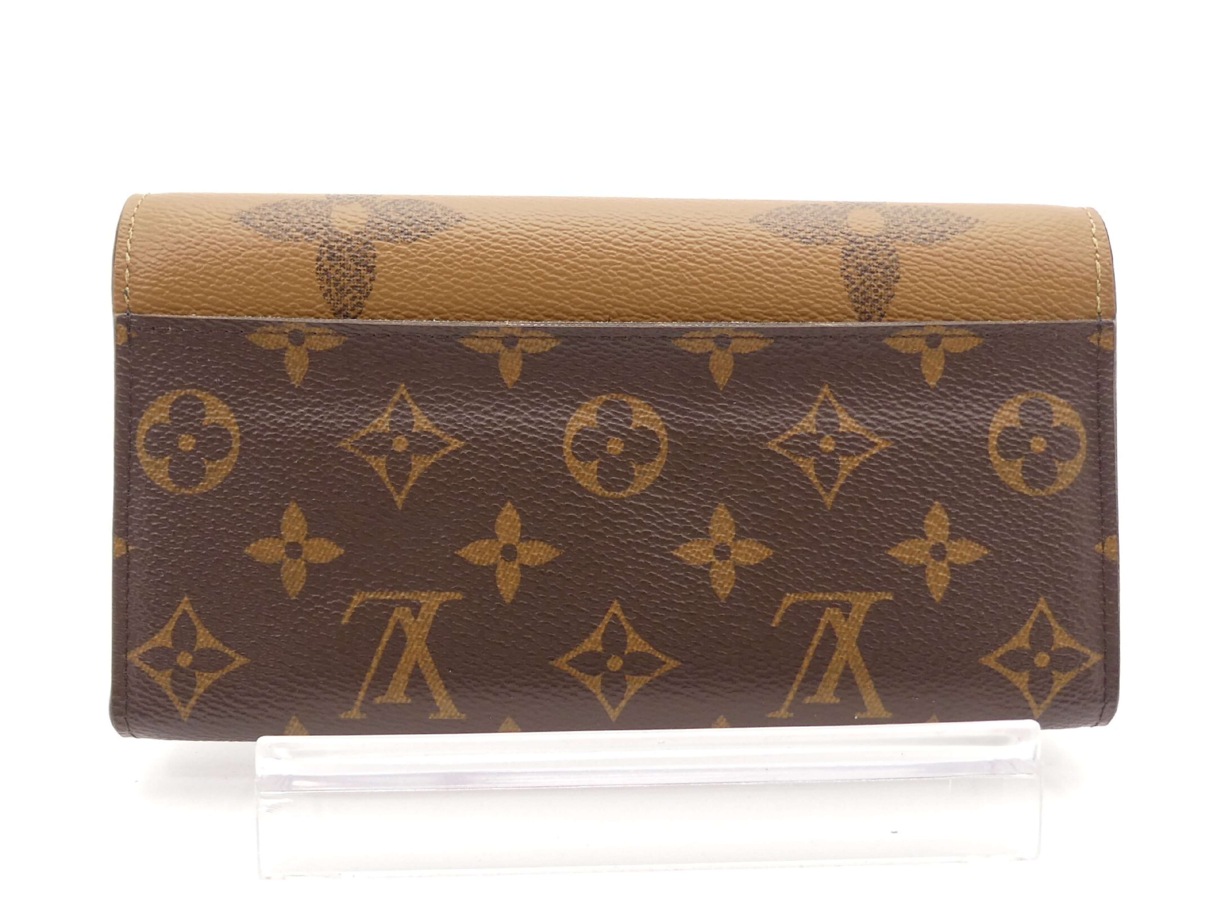 Monogram Giant Reverse Portefeuille Sarah Wallet (IC sensor enabled) — view 2