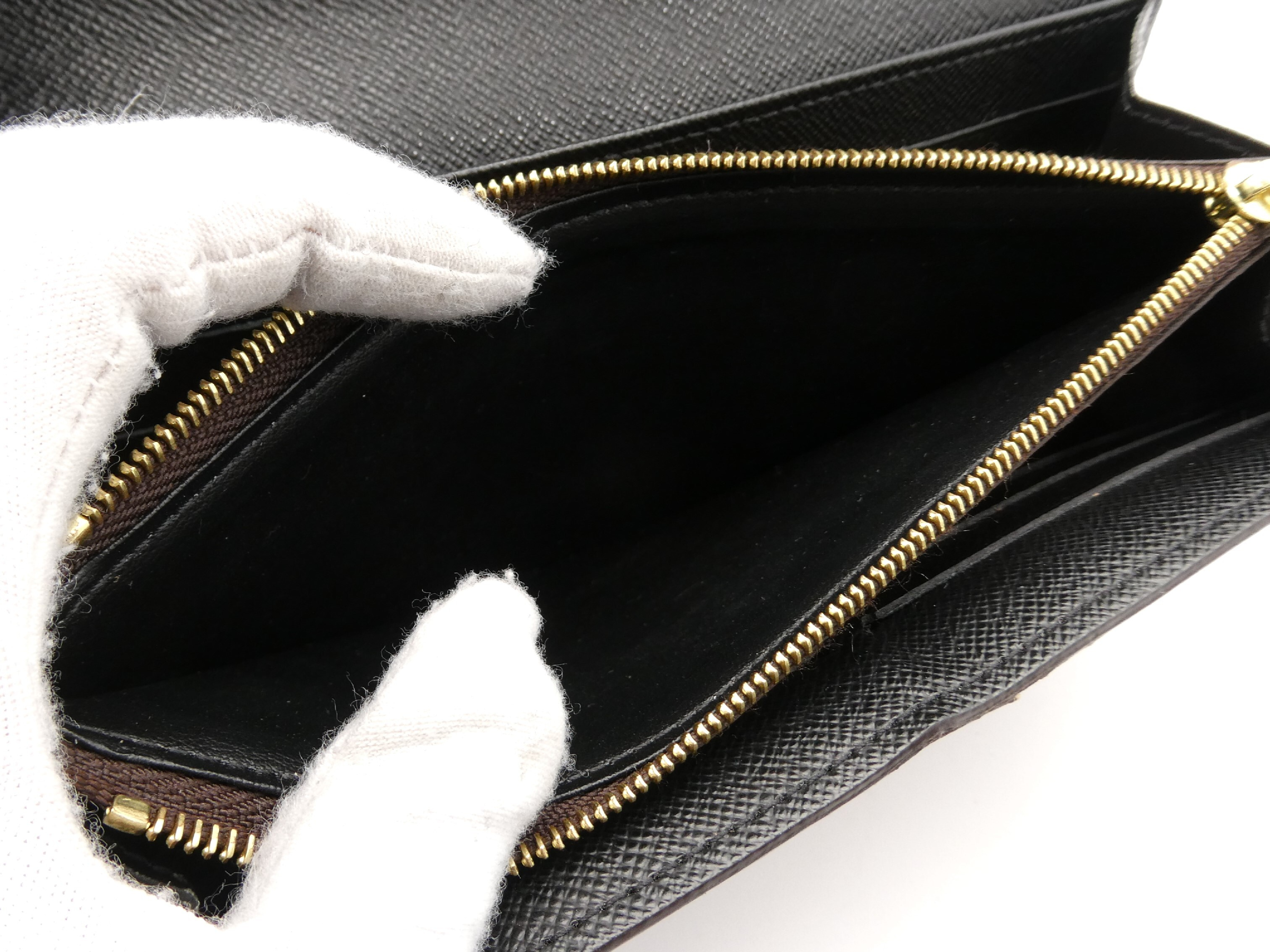 Monogram Giant Reverse Portefeuille Sarah Wallet (IC sensor enabled) — view 7