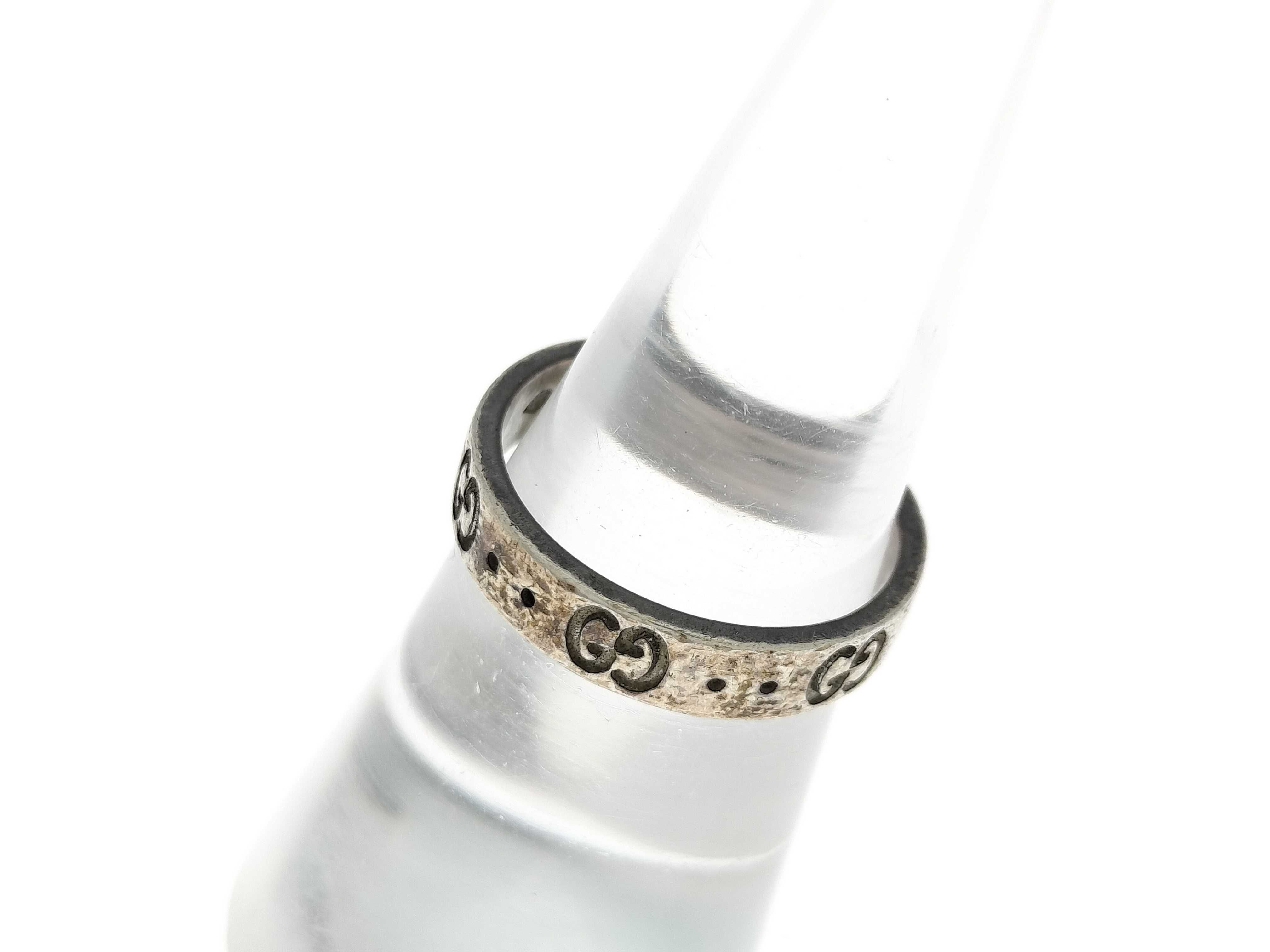 GG Icon Ring, SV925 Sterling Silver — view 2