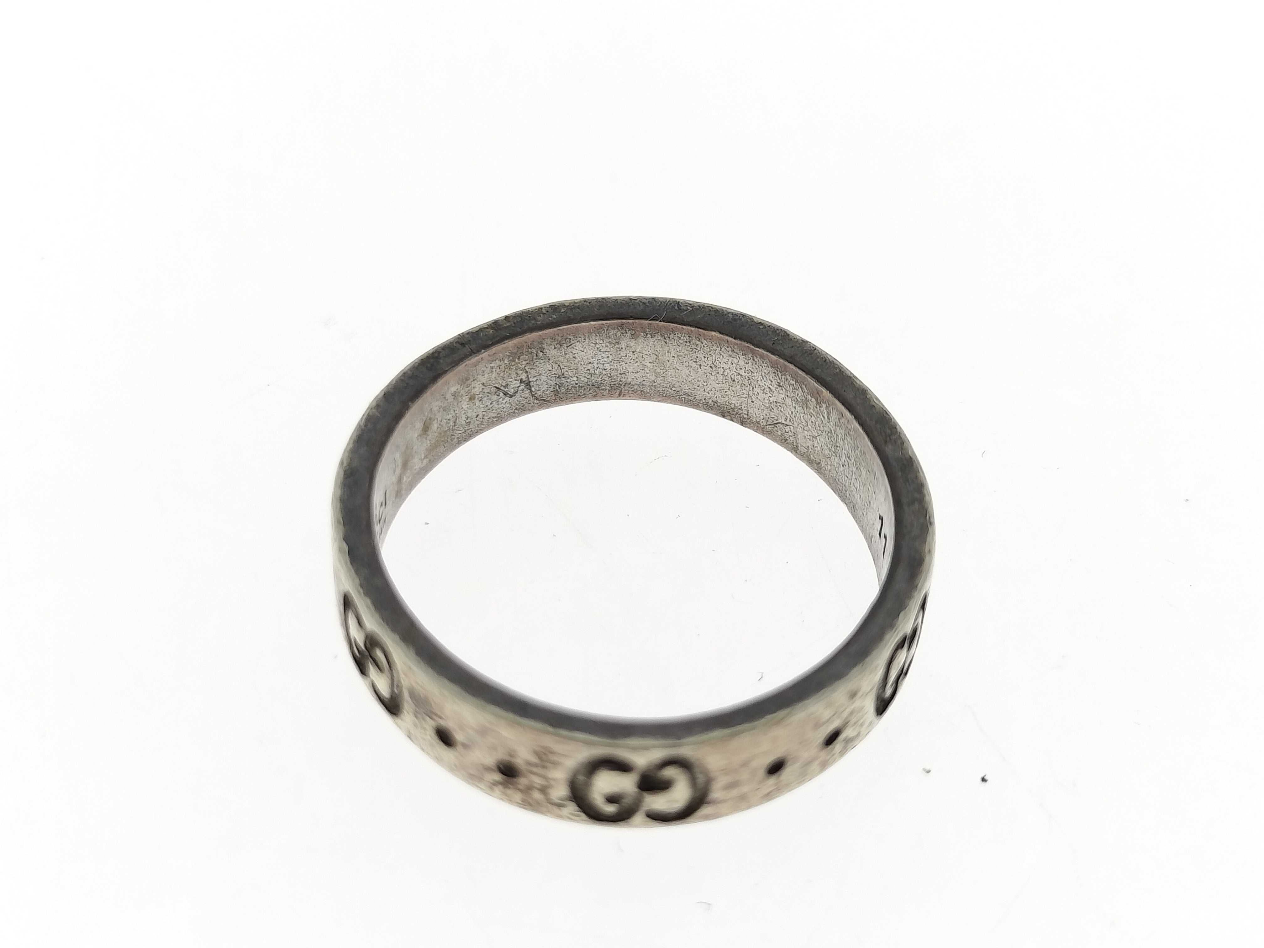 GG Icon Ring, SV925 Sterling Silver — view 10