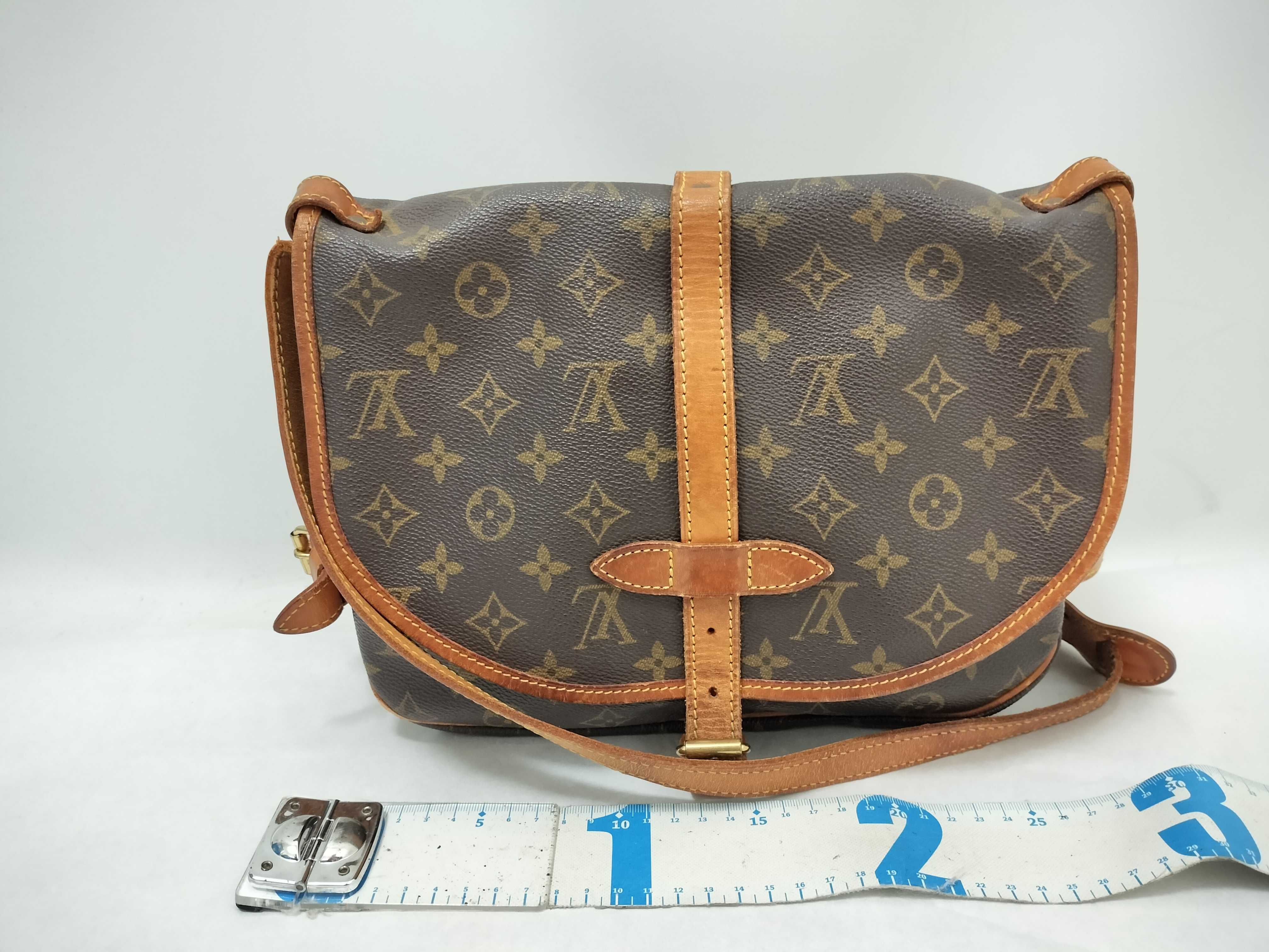 Monogram Vuitton Saumur Shoulder Bag — view 2