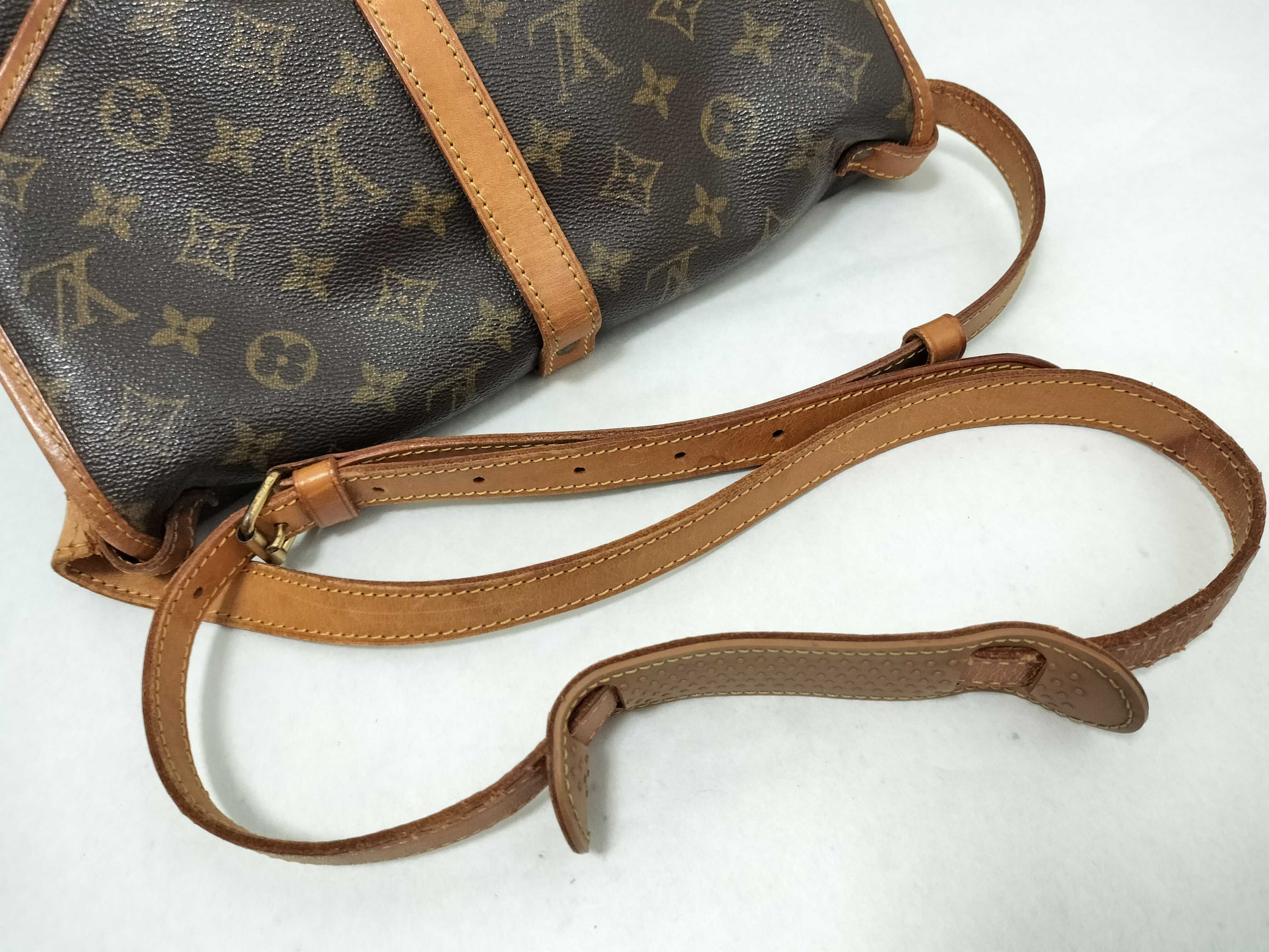 Monogram Vuitton Saumur Shoulder Bag — view 3