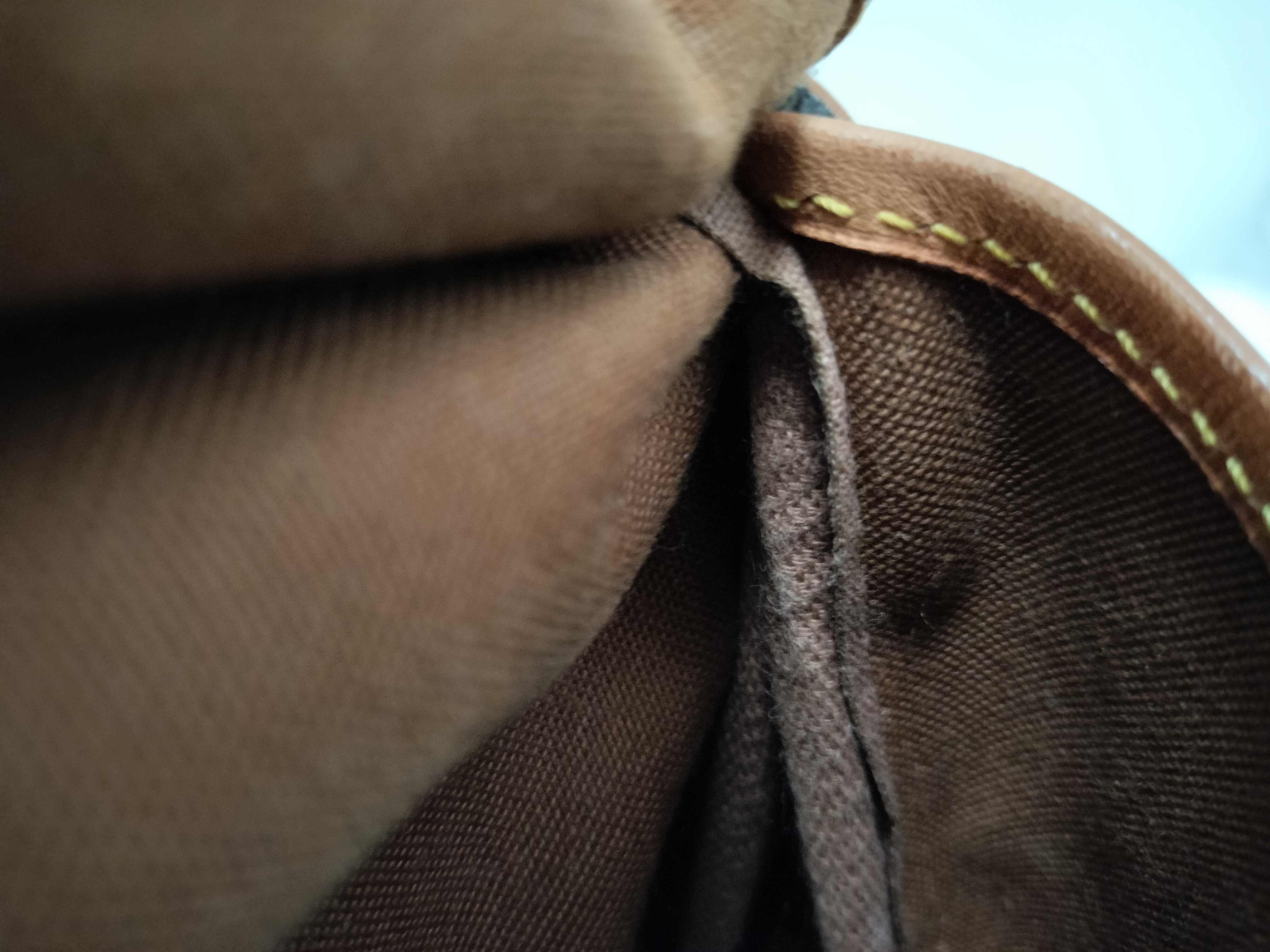 Monogram Vuitton Saumur Shoulder Bag — view 9