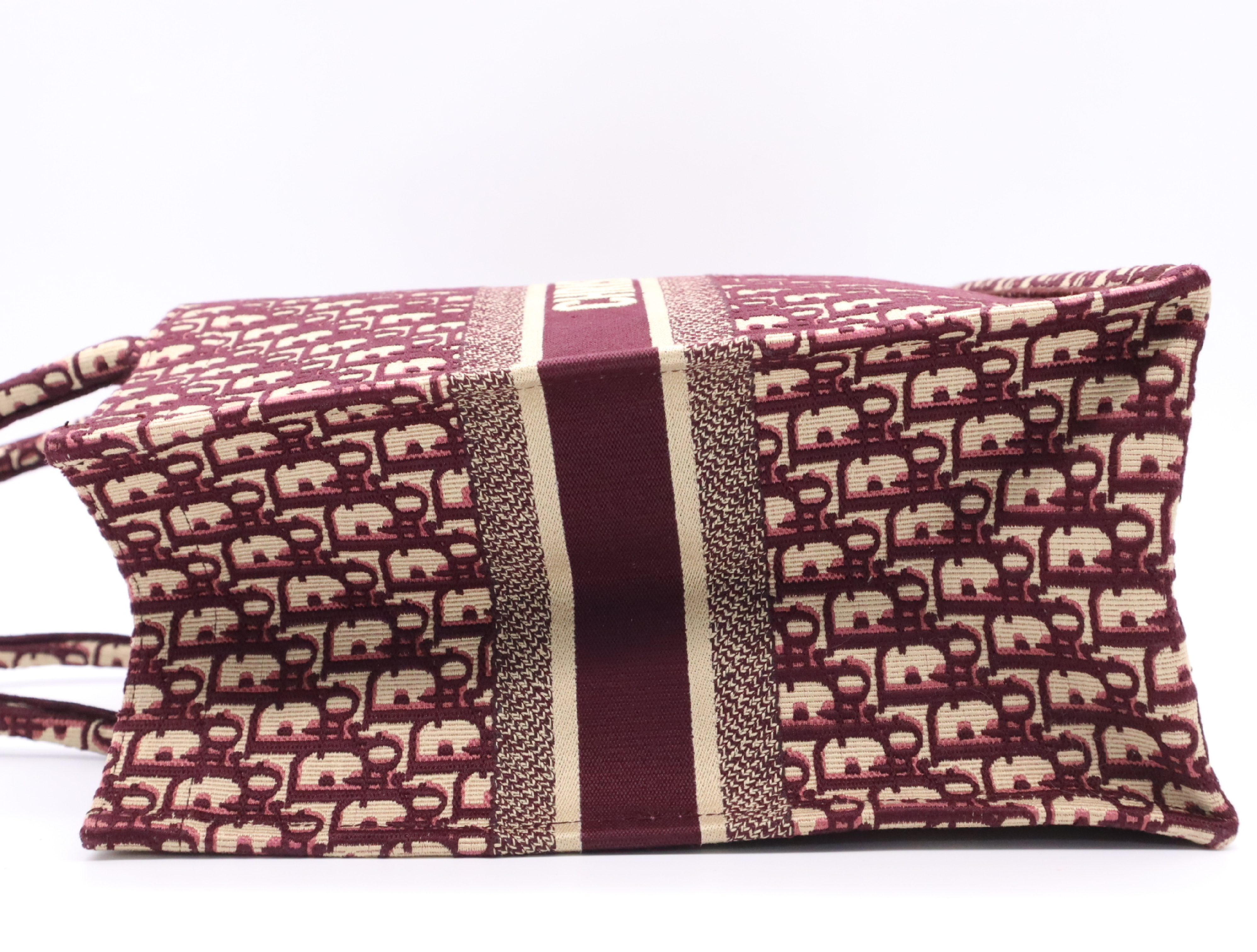 Canvas Tote Bag, Bordeaux Tote Bag — view 3