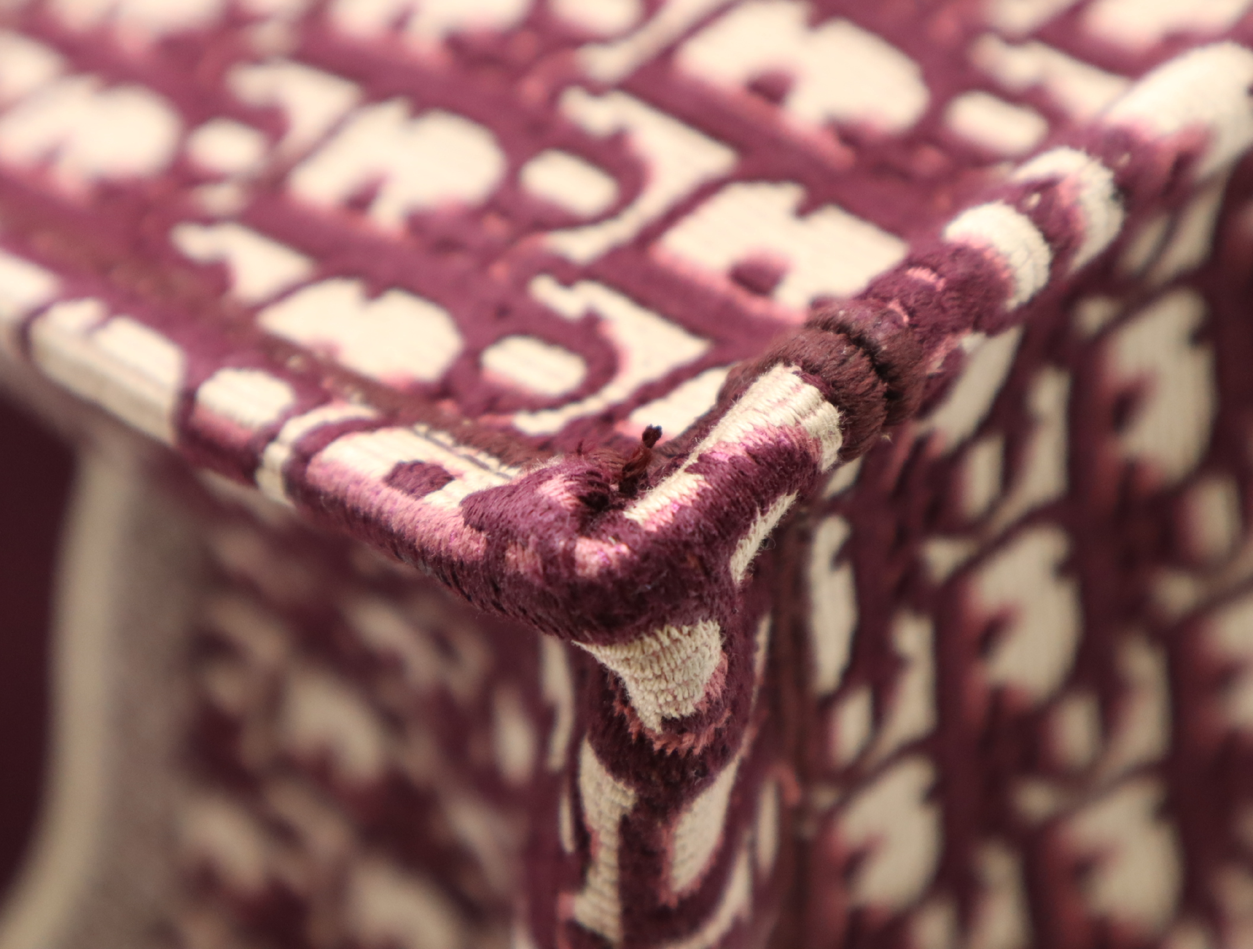 Canvas Tote Bag, Bordeaux Tote Bag — view 6