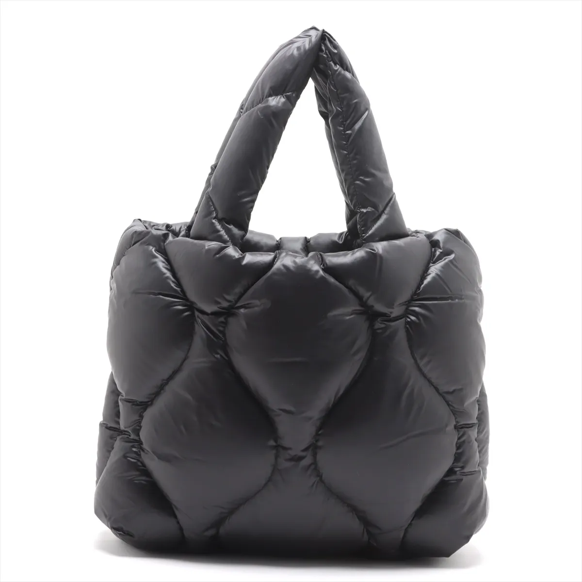 Nylon Tote Bag, Black — view 2