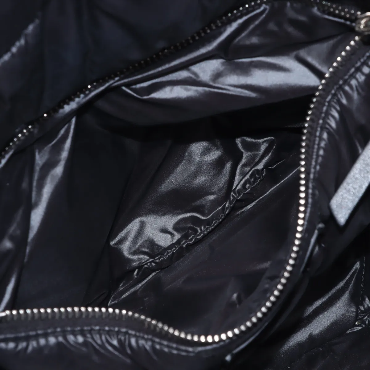 Nylon Tote Bag, Black — view 8