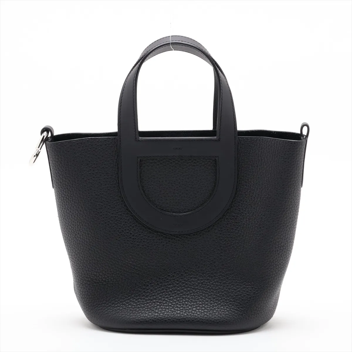 [Individually packaged] Hermes In the Loop 18, Taurillon Clemence x Veau Swift, Black, Silver Hardware, W: 2024 — view 2
