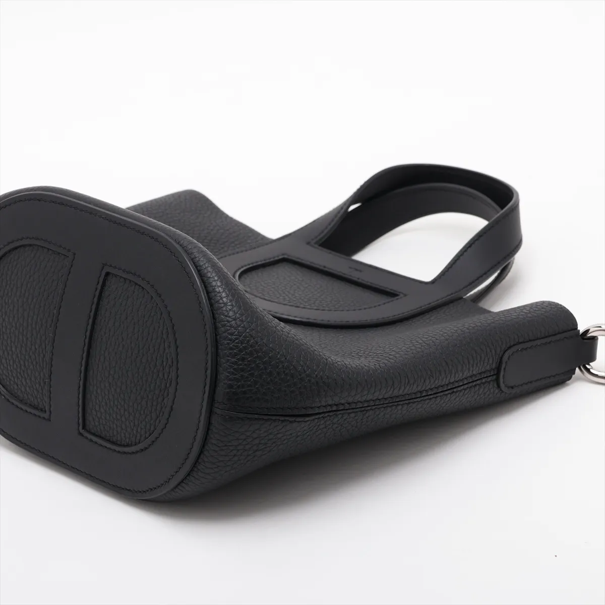 [Individually packaged] Hermes In the Loop 18, Taurillon Clemence x Veau Swift, Black, Silver Hardware, W: 2024 — view 3
