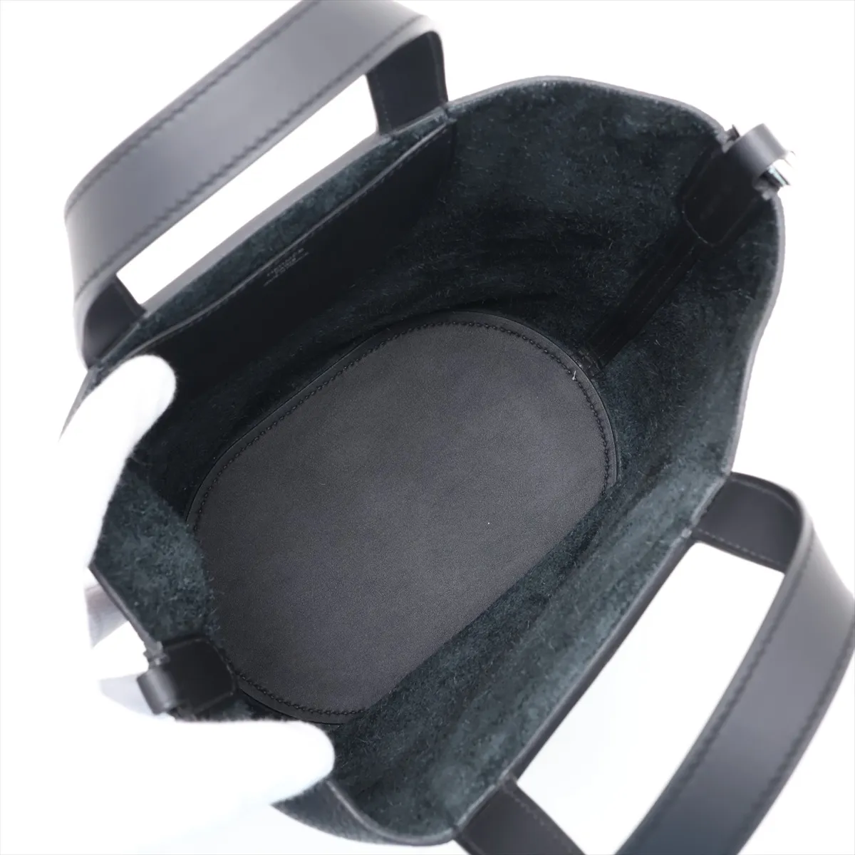 [Individually packaged] Hermes In the Loop 18, Taurillon Clemence x Veau Swift, Black, Silver Hardware, W: 2024 — view 7