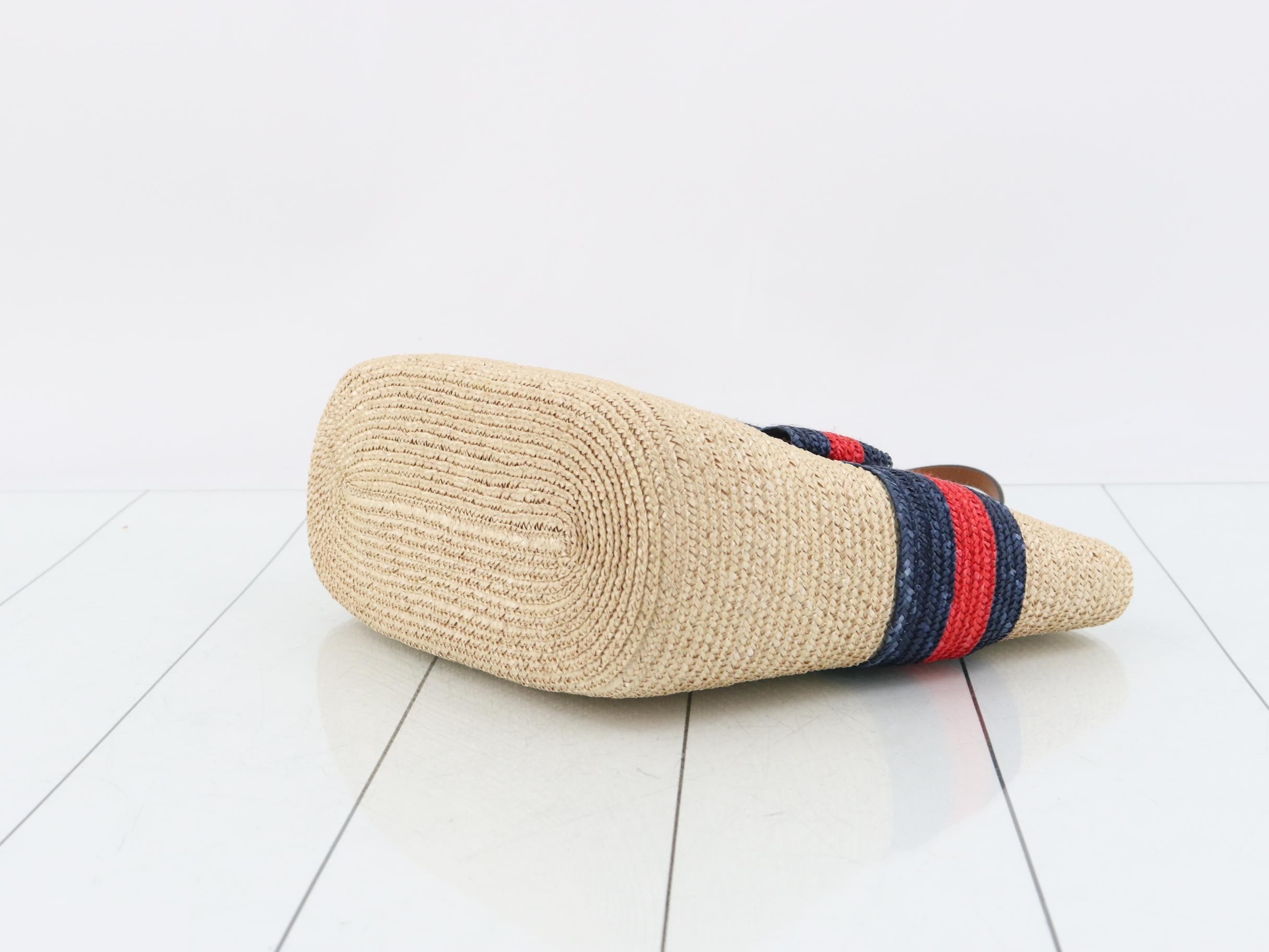 Straw basket bag — view 6