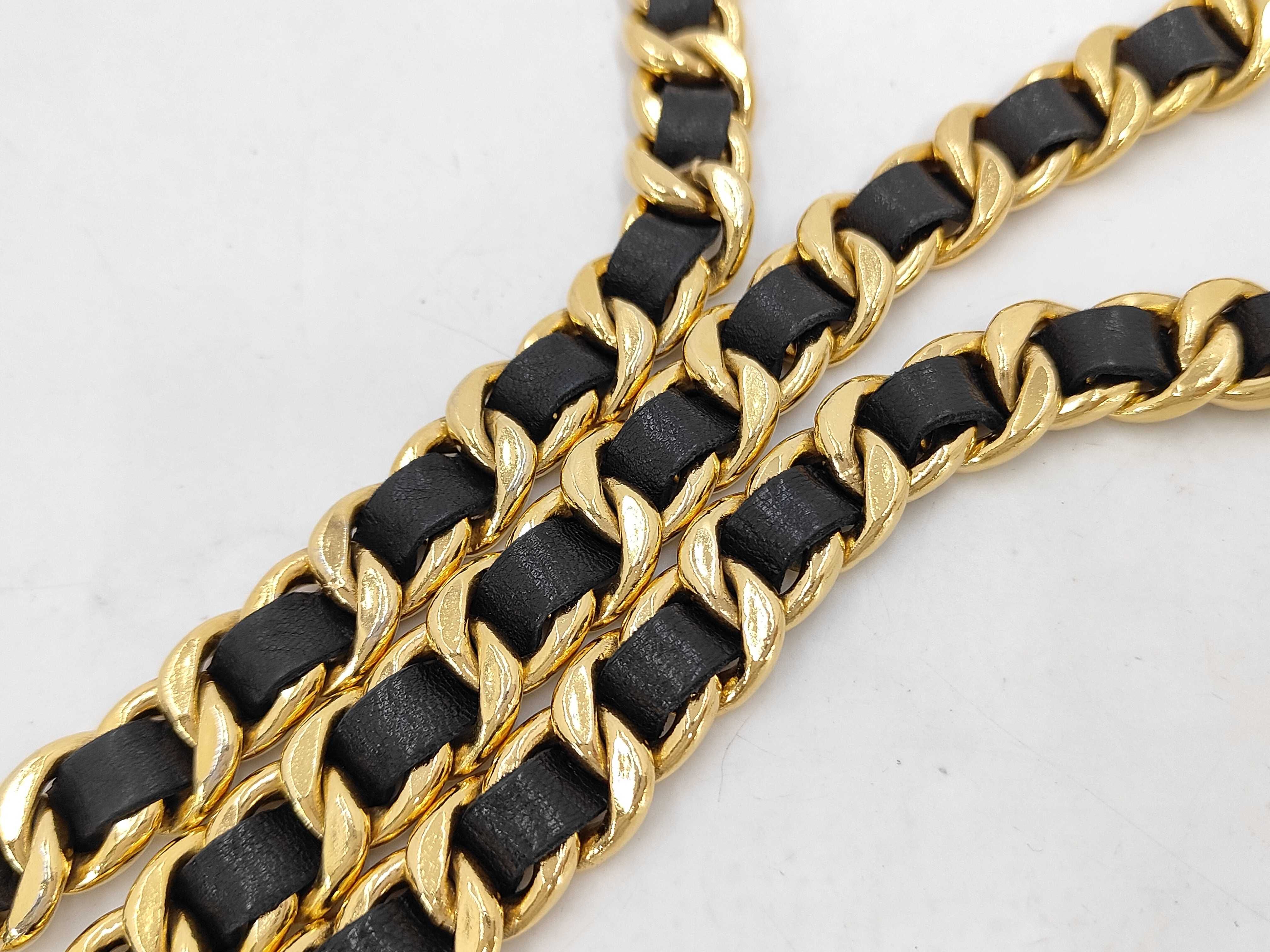 Double Chain Belt Coco Mark Belt — view 4