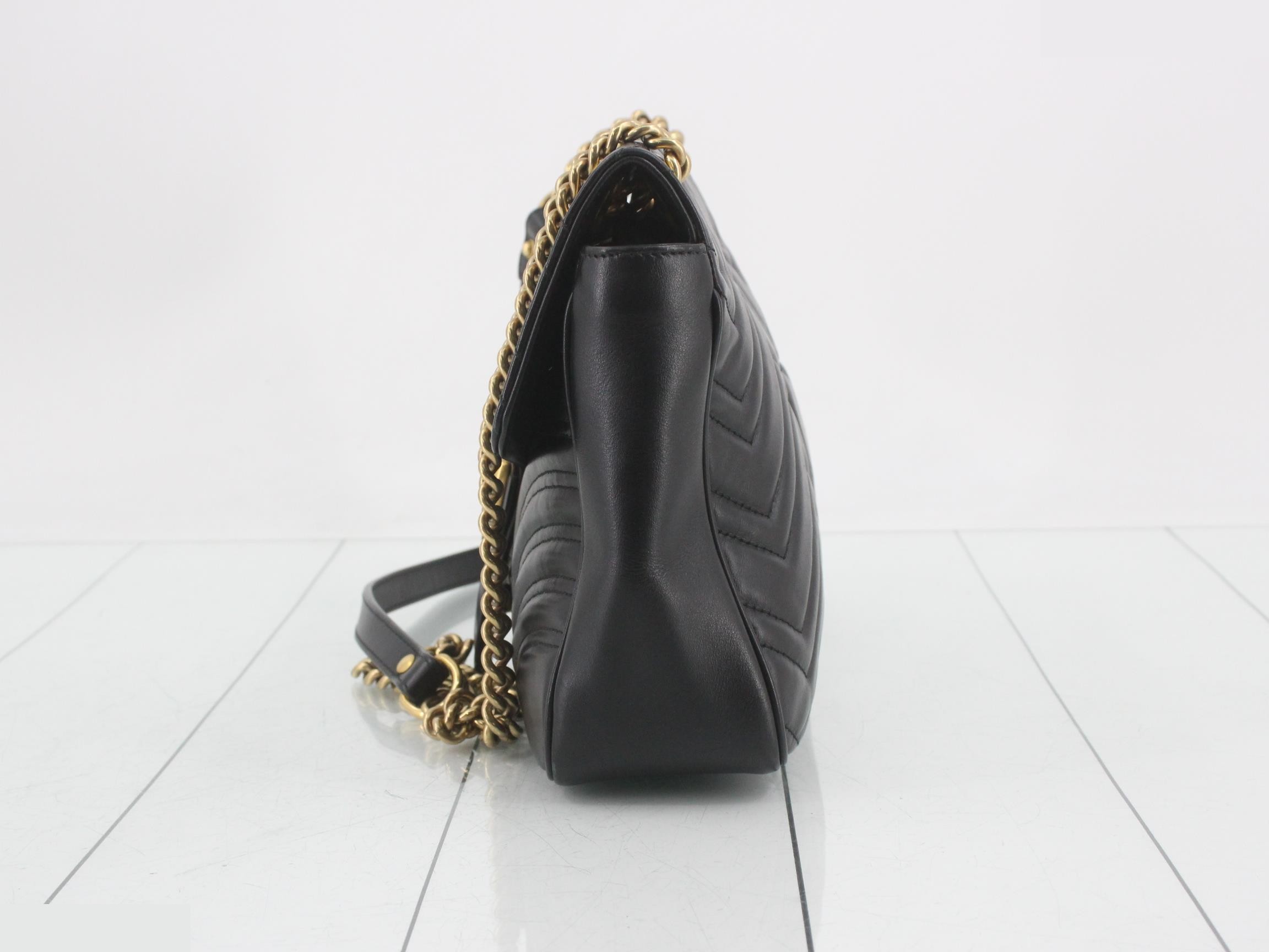 GG Marmont Quilted Shoulder Bag — view 3