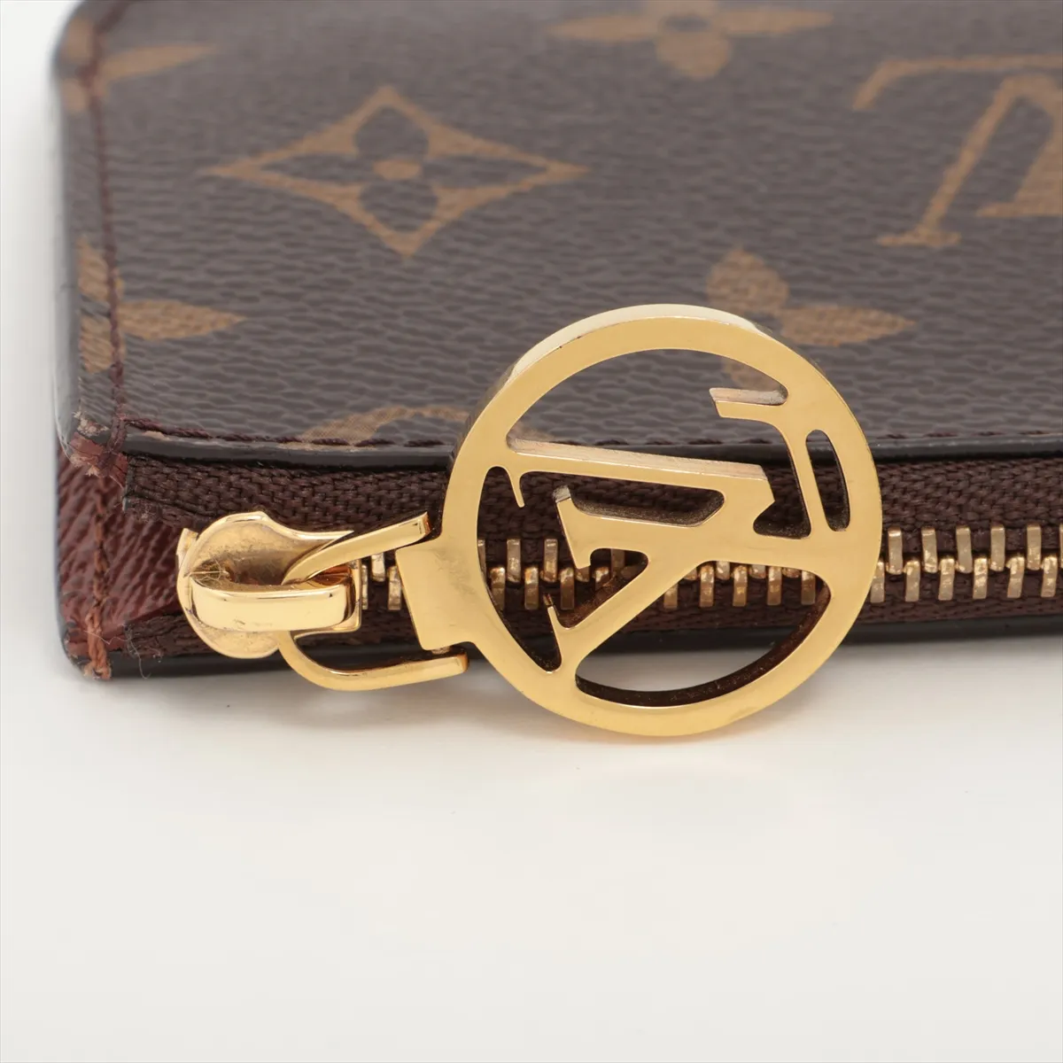Monogram Porte Cartes Romy M81880 Brown Fragment Case (RFID Activated) — view 5