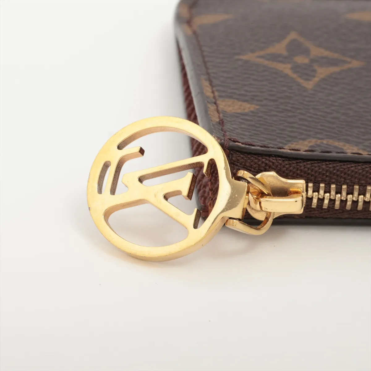 Monogram Porte Cartes Romy M81880 Brown Fragment Case (RFID Activated) — view 6