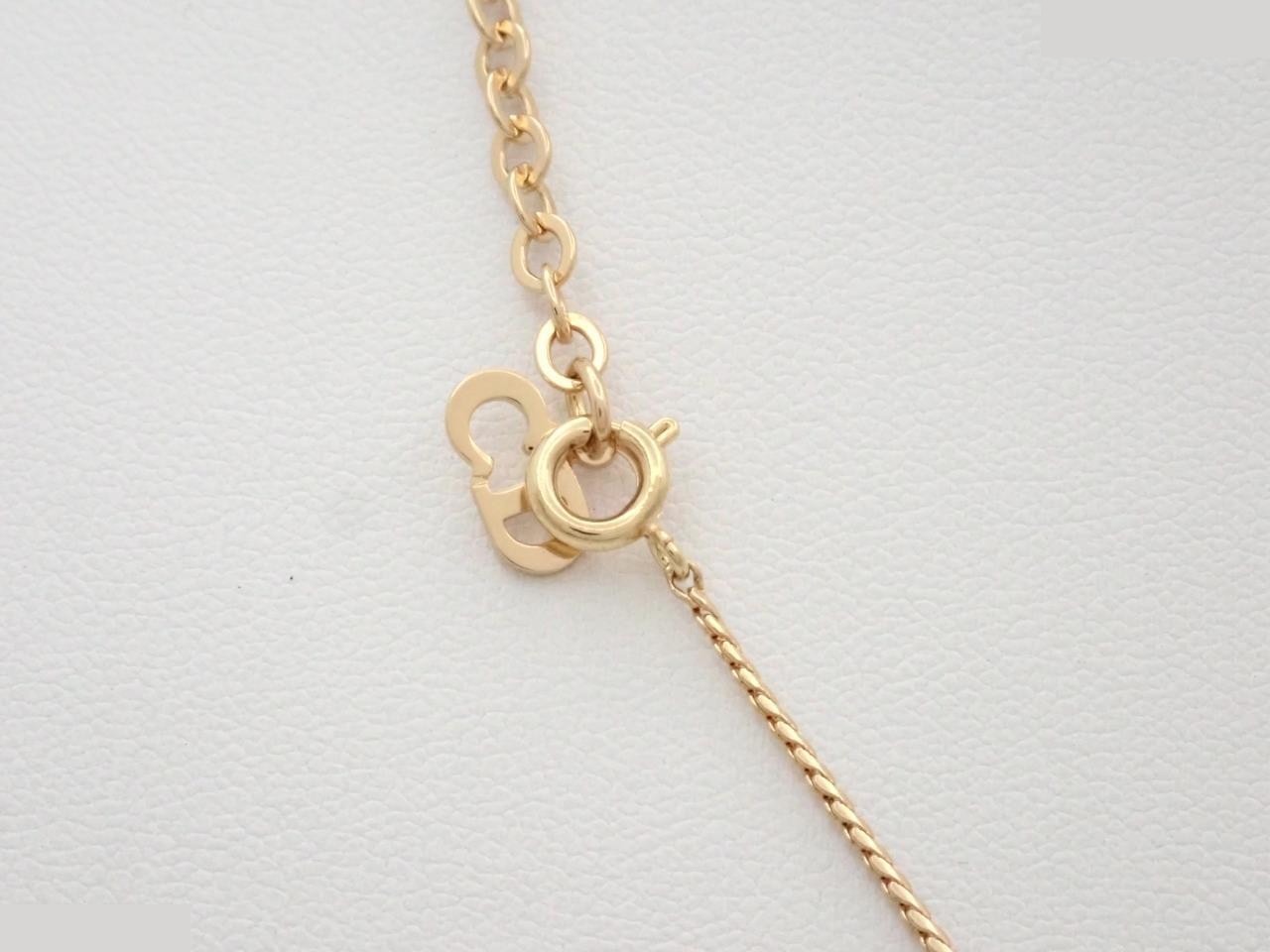 Gold necklace, neck circumference approximately 42cm — view 2