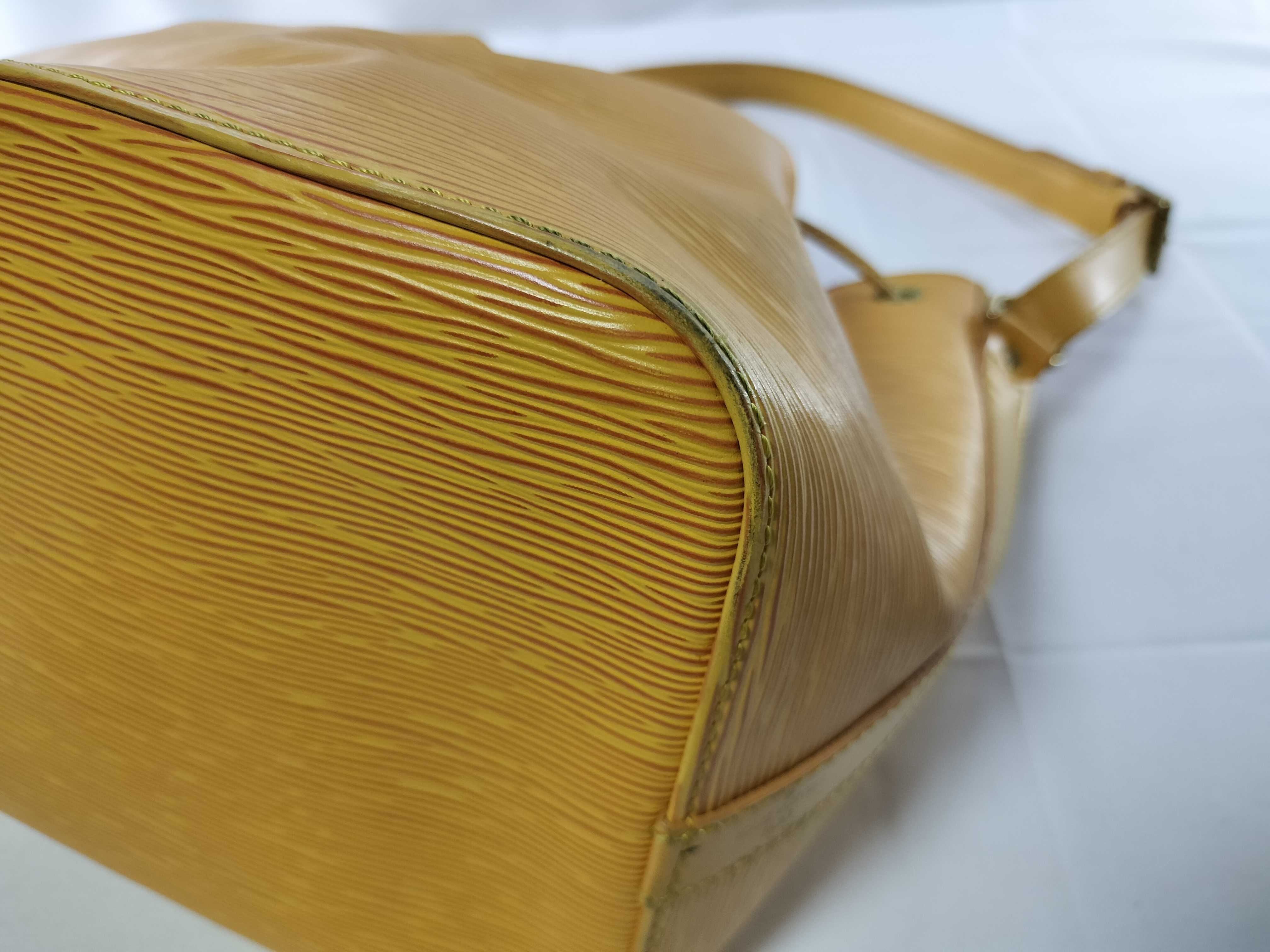 Epi Noe Yellow Shoulder Bag — view 6