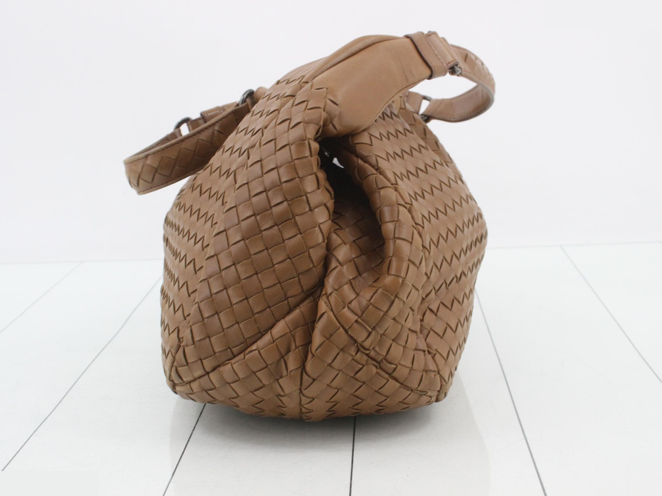 Intrecciato Campana One-Shoulder Bag — view 3