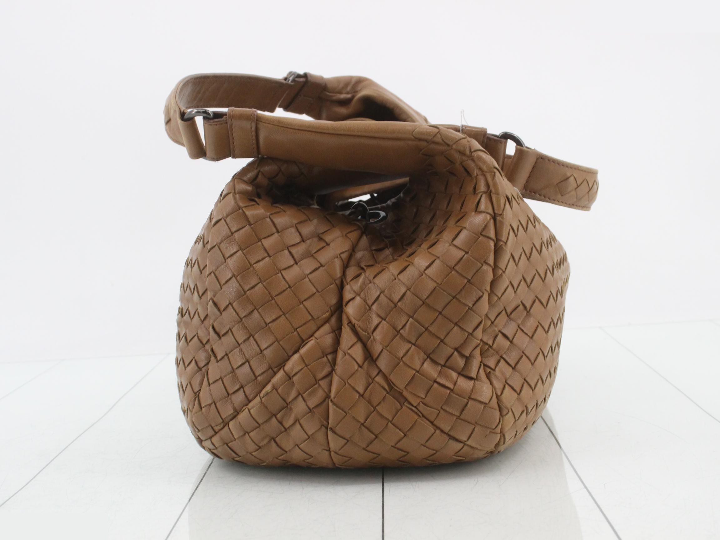 Intrecciato Campana One-Shoulder Bag — view 4