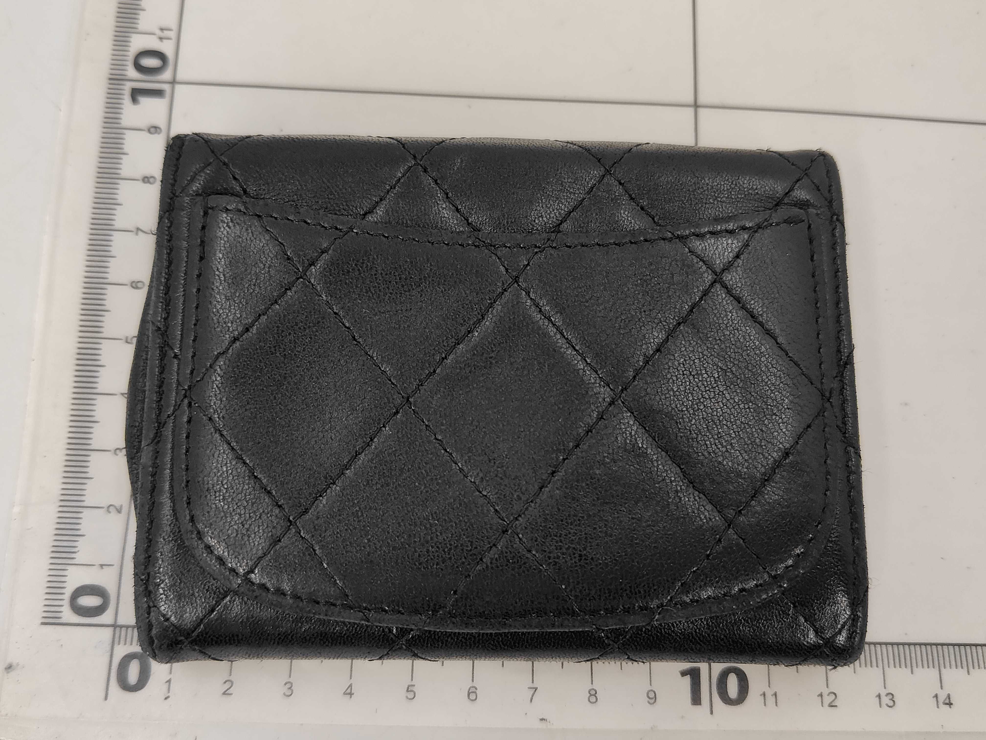 Black Lambskin Wallet (Serial Number 13) — view 2