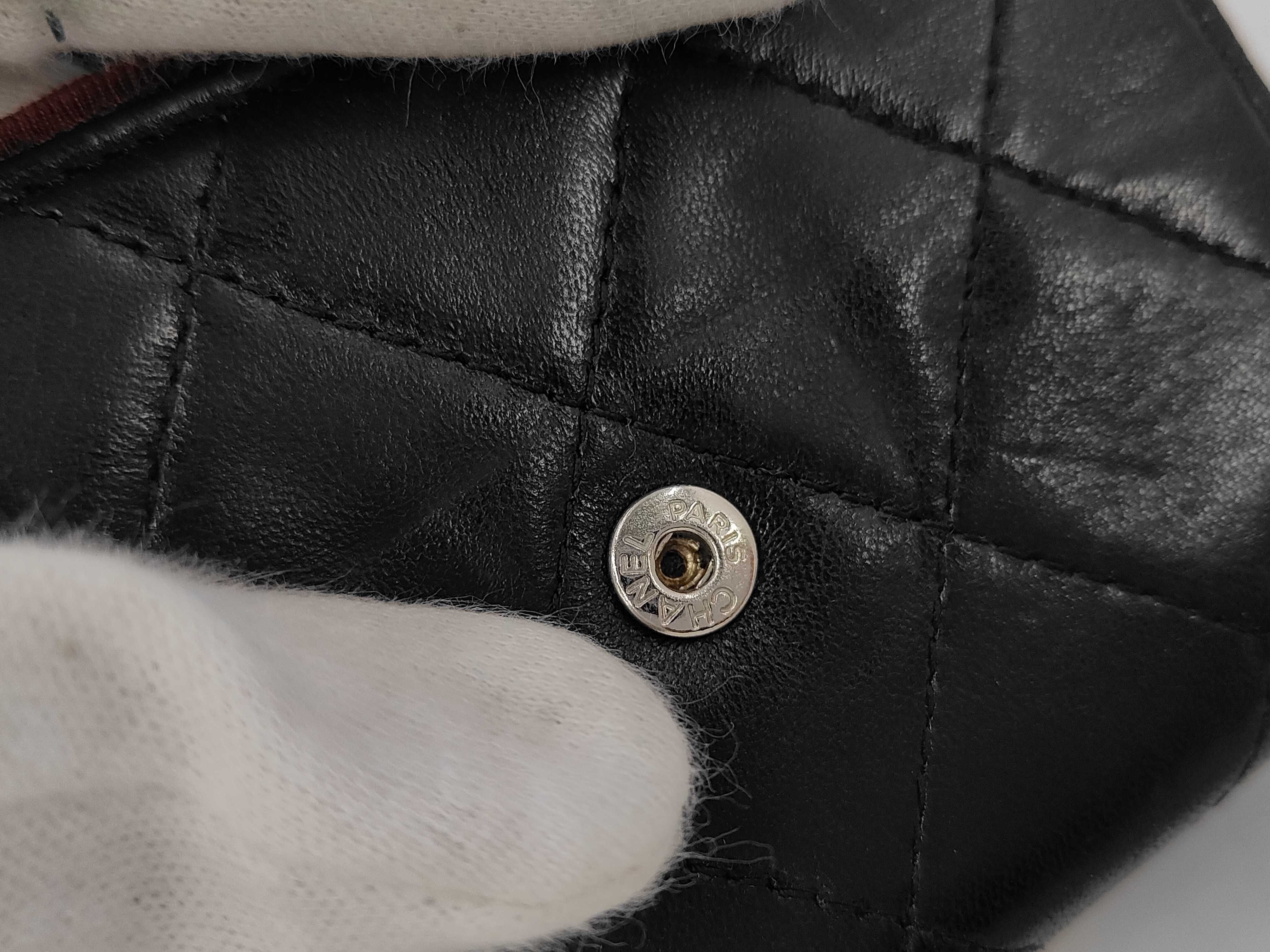Black Lambskin Wallet (Serial Number 13) — view 6