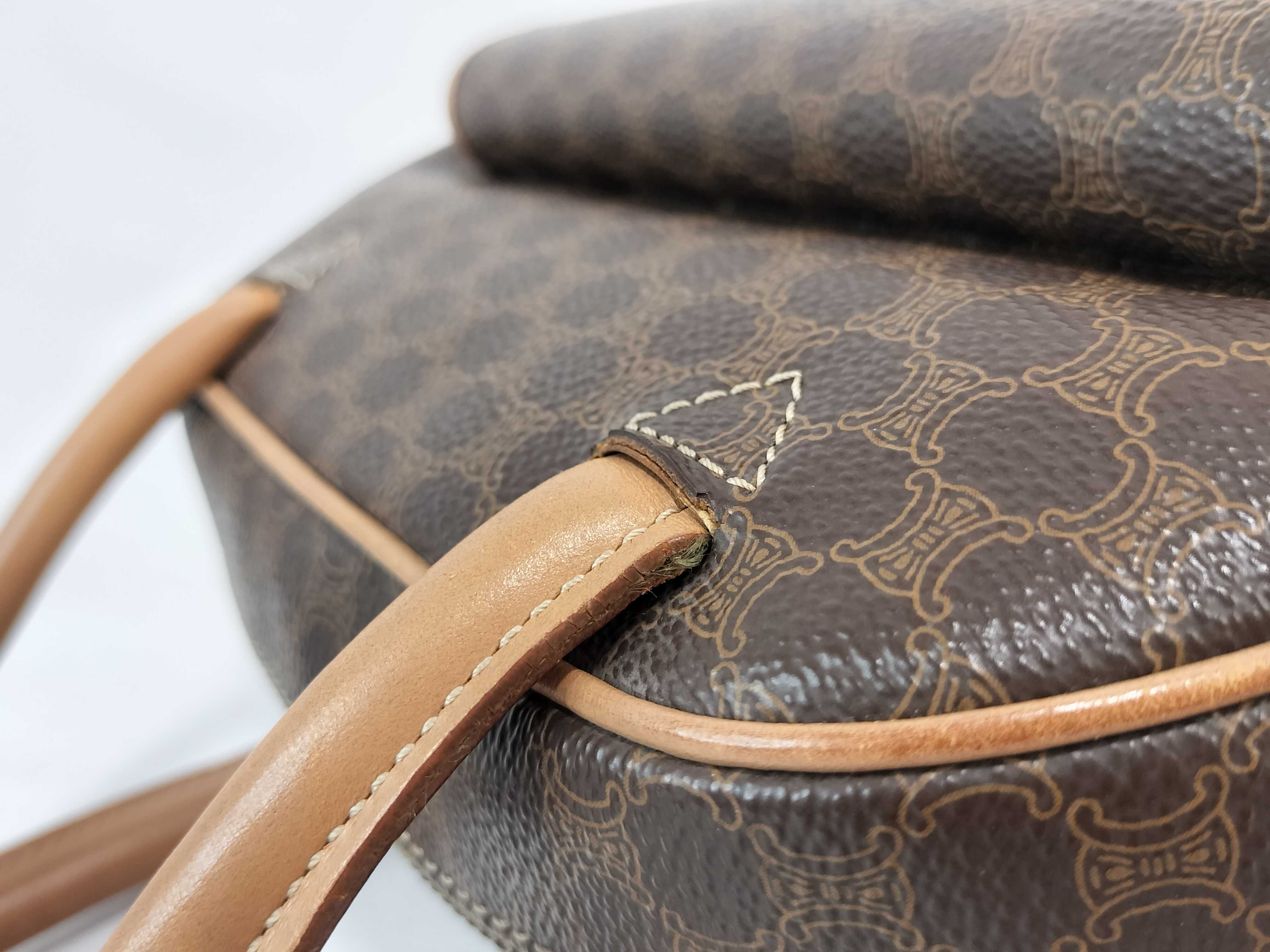 Macadam pattern handbag with circle hardware — view 5