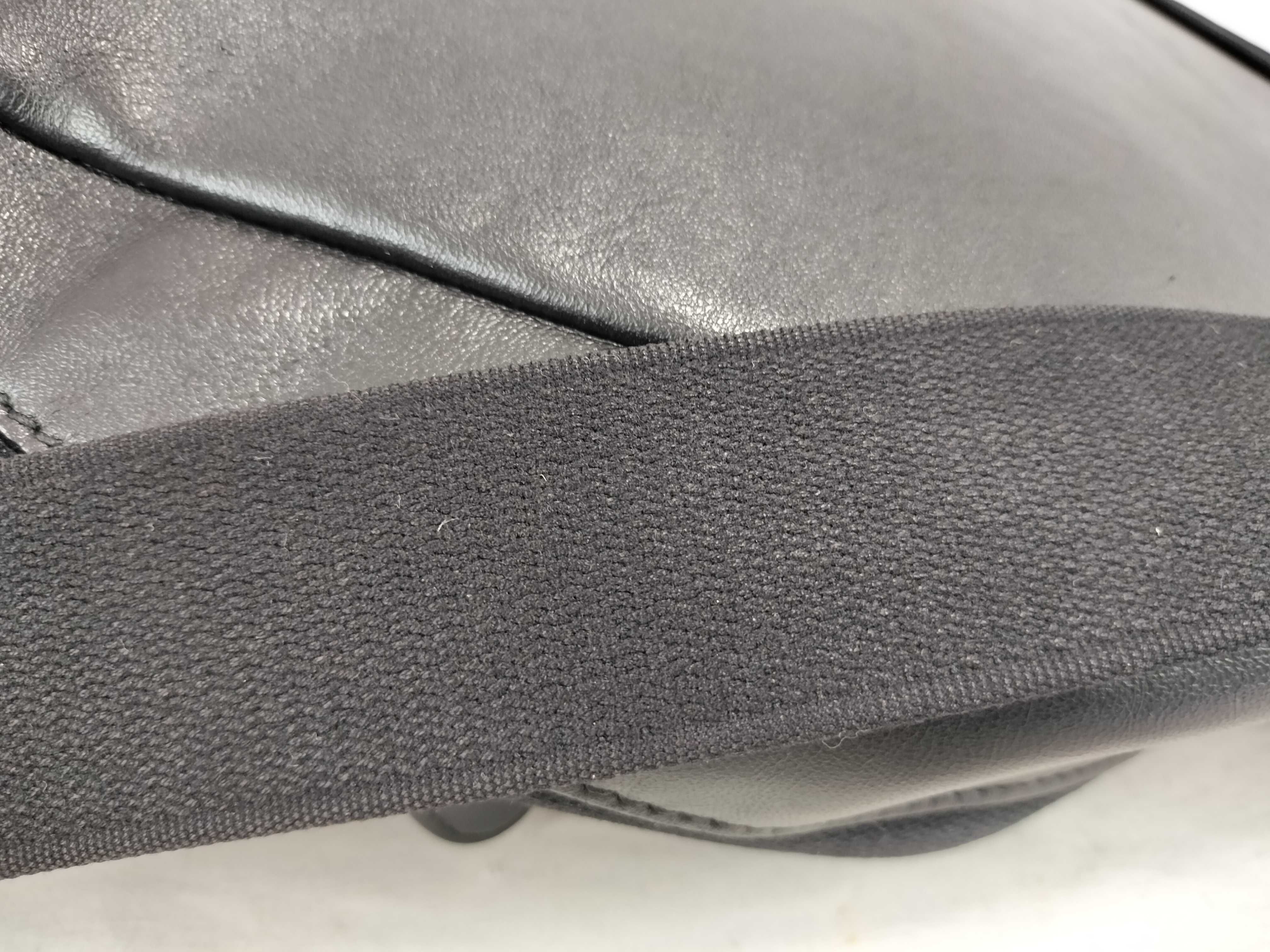 Leather Backpack, Black, Serial Number Backpack — view 4