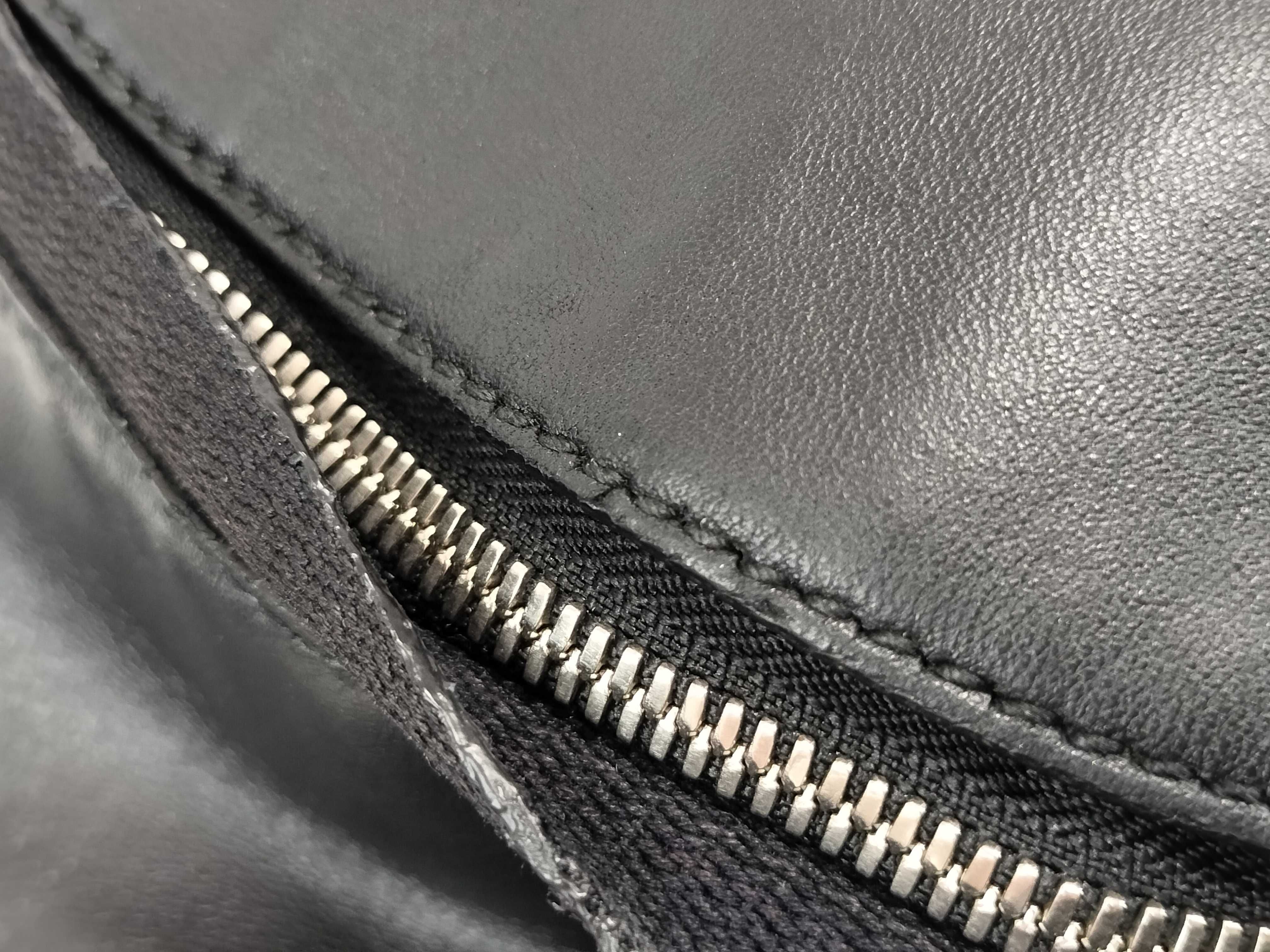 Leather Backpack, Black, Serial Number Backpack — view 6